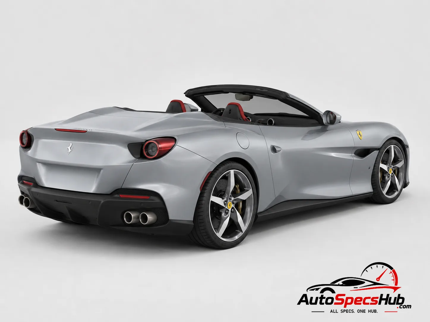 2021 Ferrari Portofino M rear three-quarter view