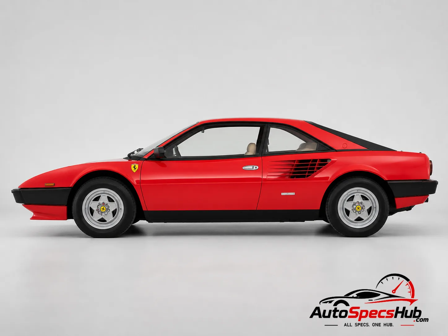 1980 Ferrari Mondial 8 side profile