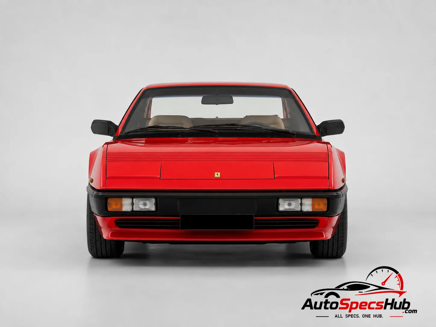 1980 Ferrari Mondial 8 front view