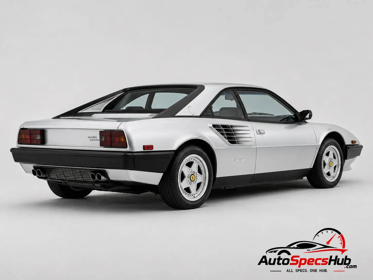 1982 Ferrari Mondial Quattrovalvole rear three-quarter view