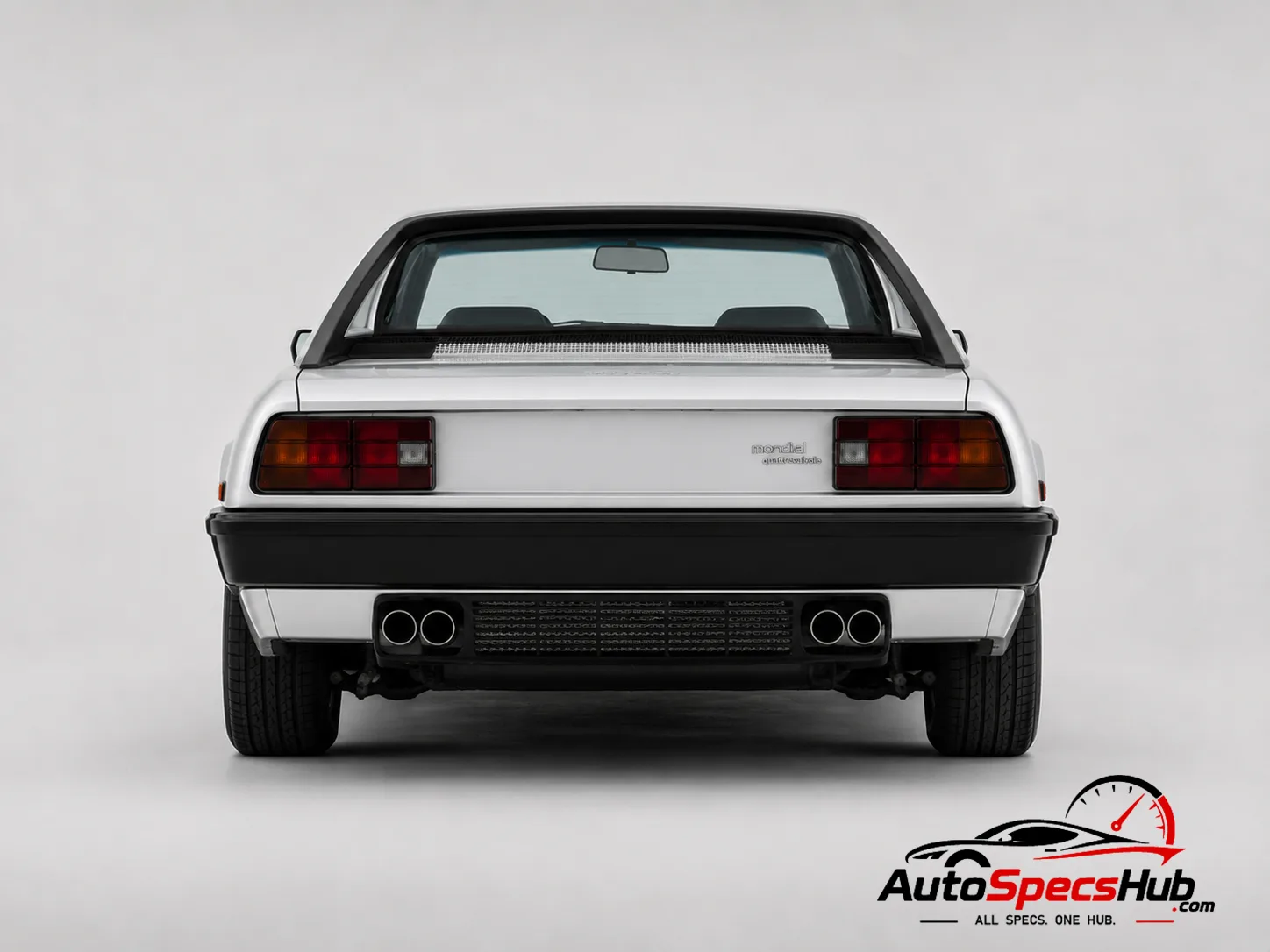 1982 Ferrari Mondial Quattrovalvole rear view