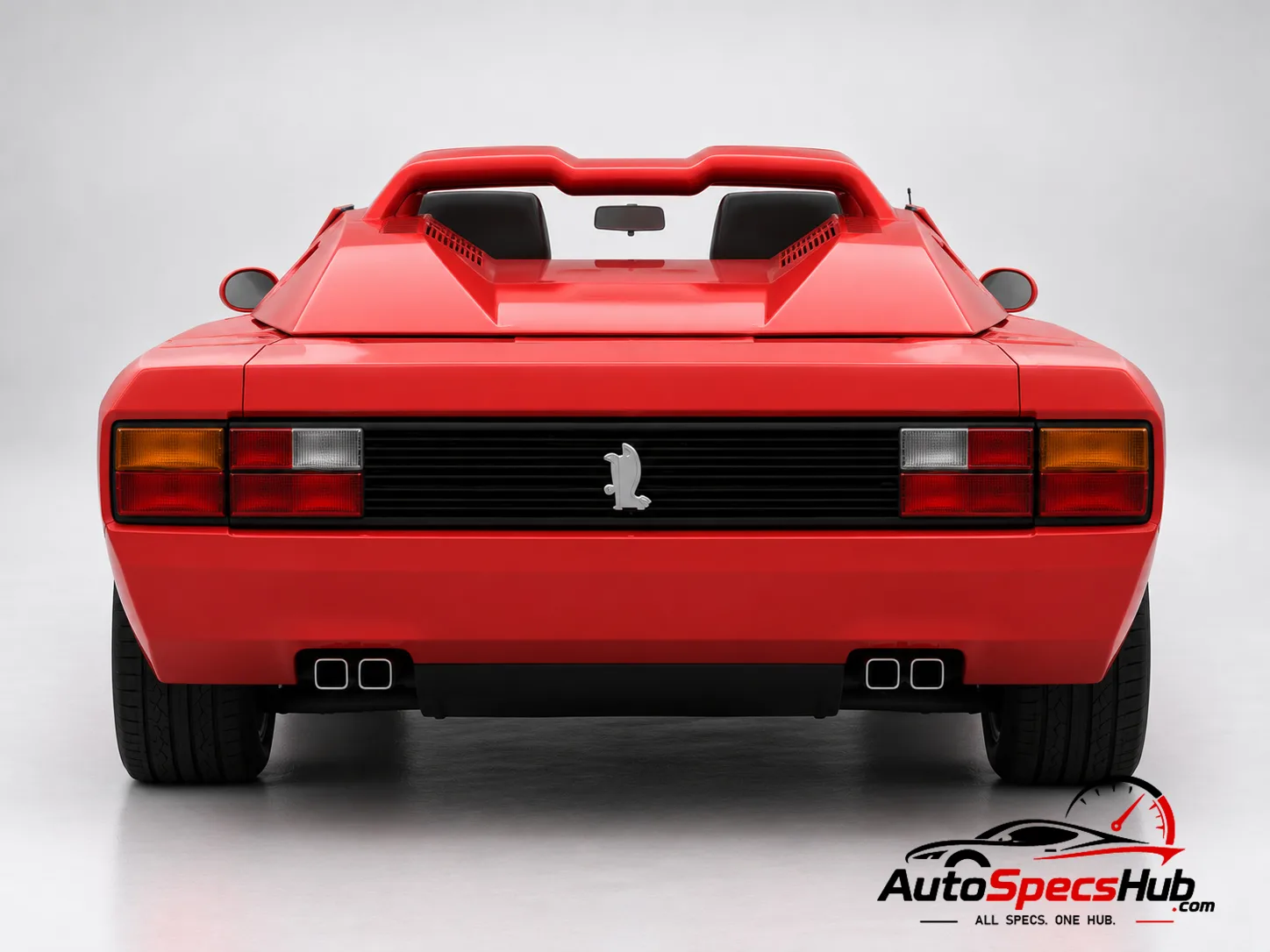 1991 Isdera Spyder 036i rear view