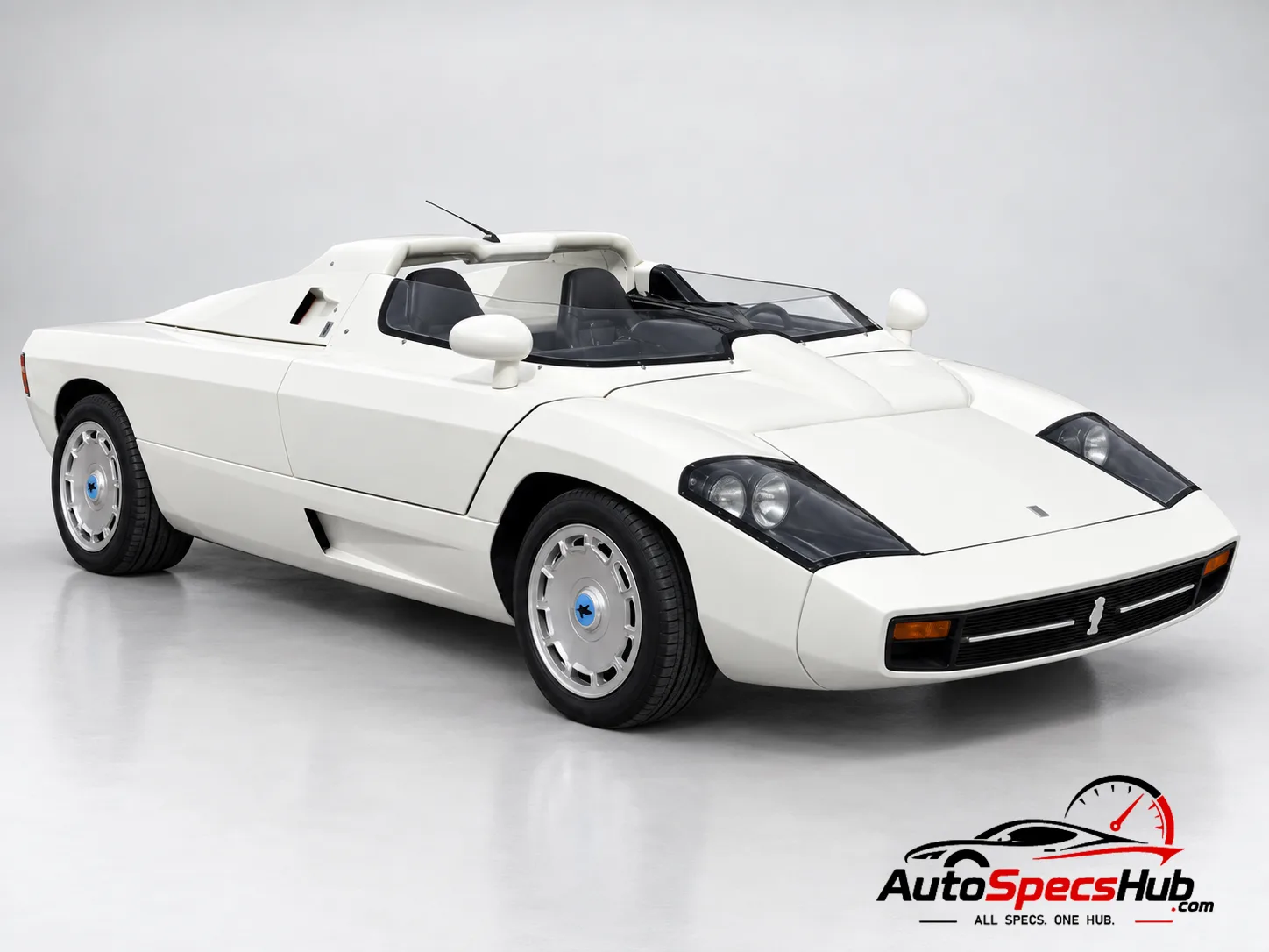 1988 Isdera Spyder 036i front three-quarter view