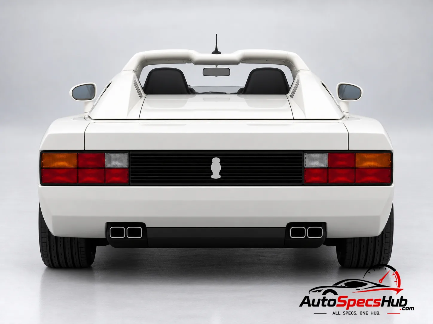1988 Isdera Spyder 036i rear view