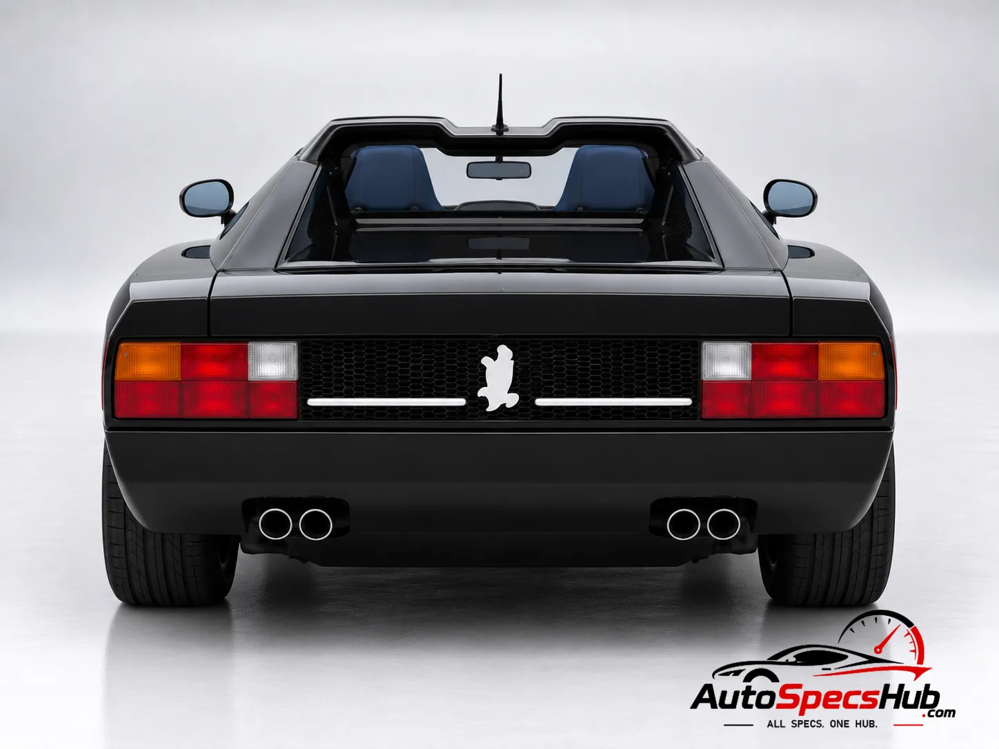 1988 Isdera Spyder 033-16 rear view