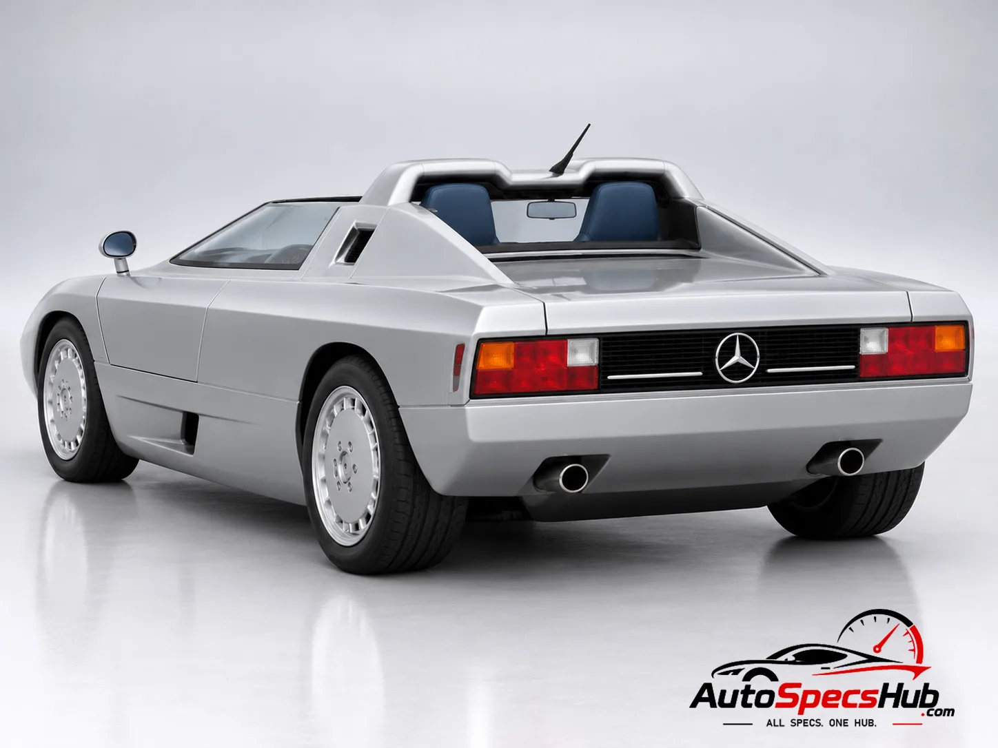 1985 Isdera Spyder 033-16 rear three-quarter view