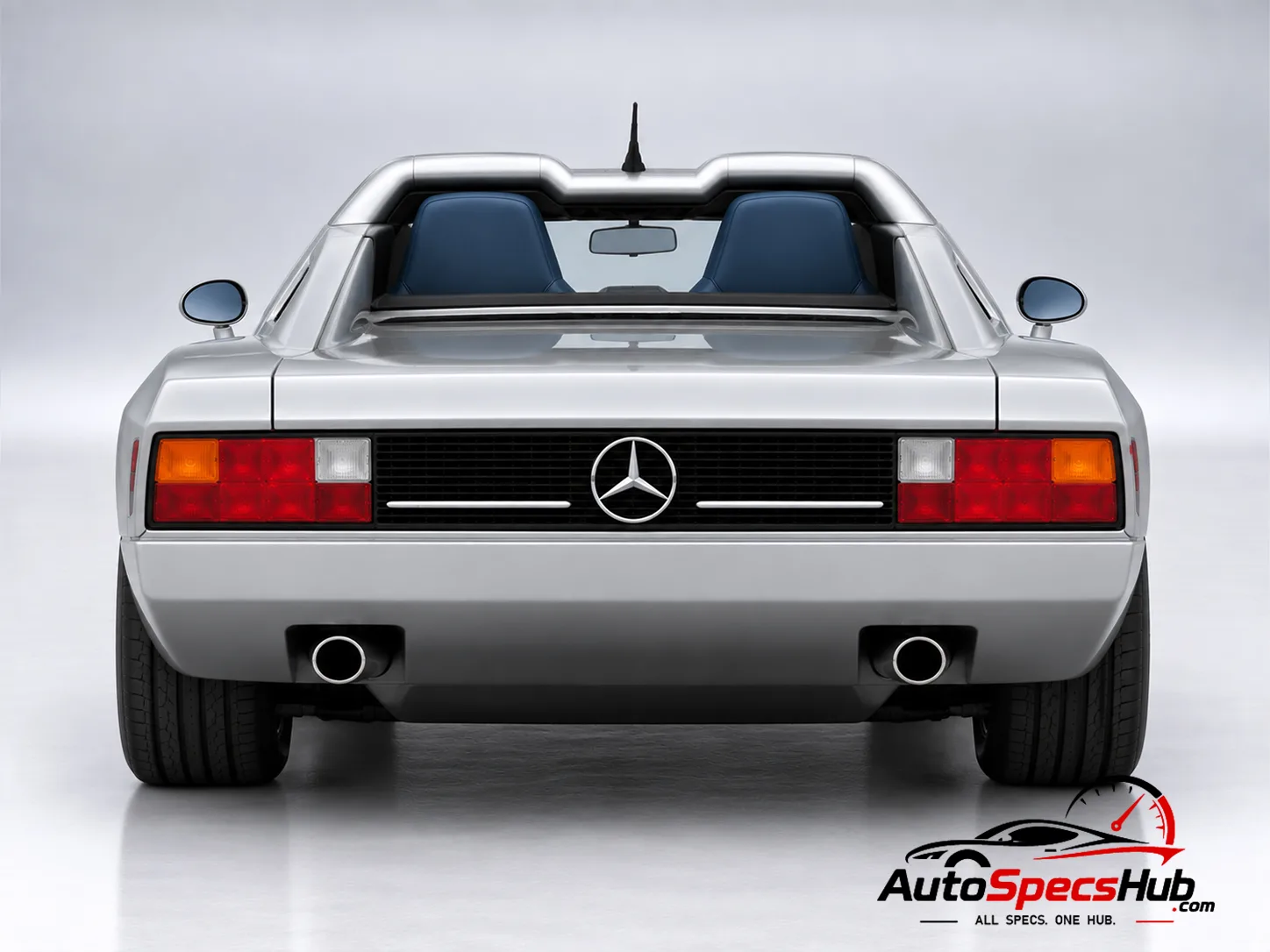 1985 Isdera Spyder 033-16 rear view