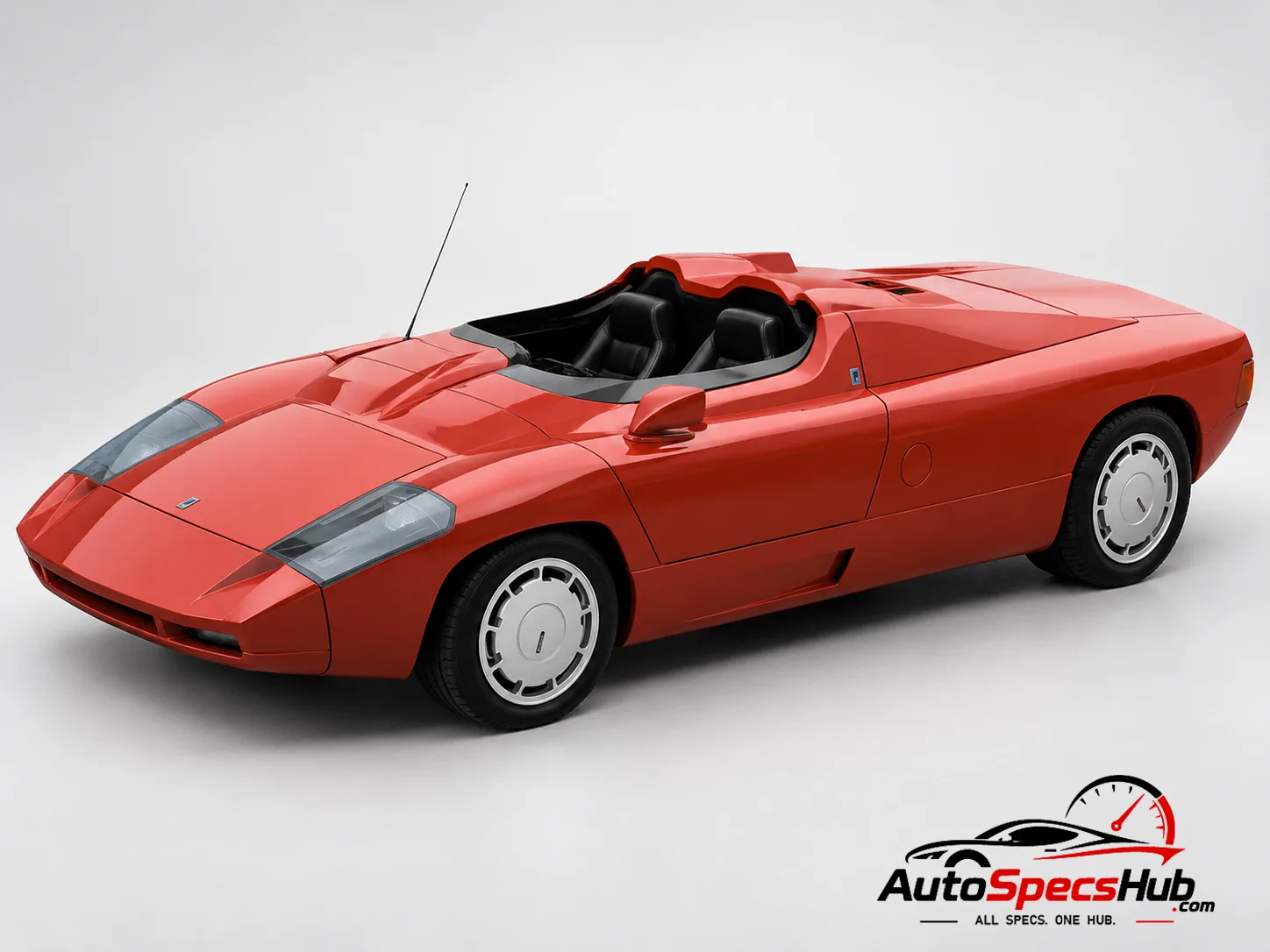 1982 Isdera Spyder 033i front three-quarter view