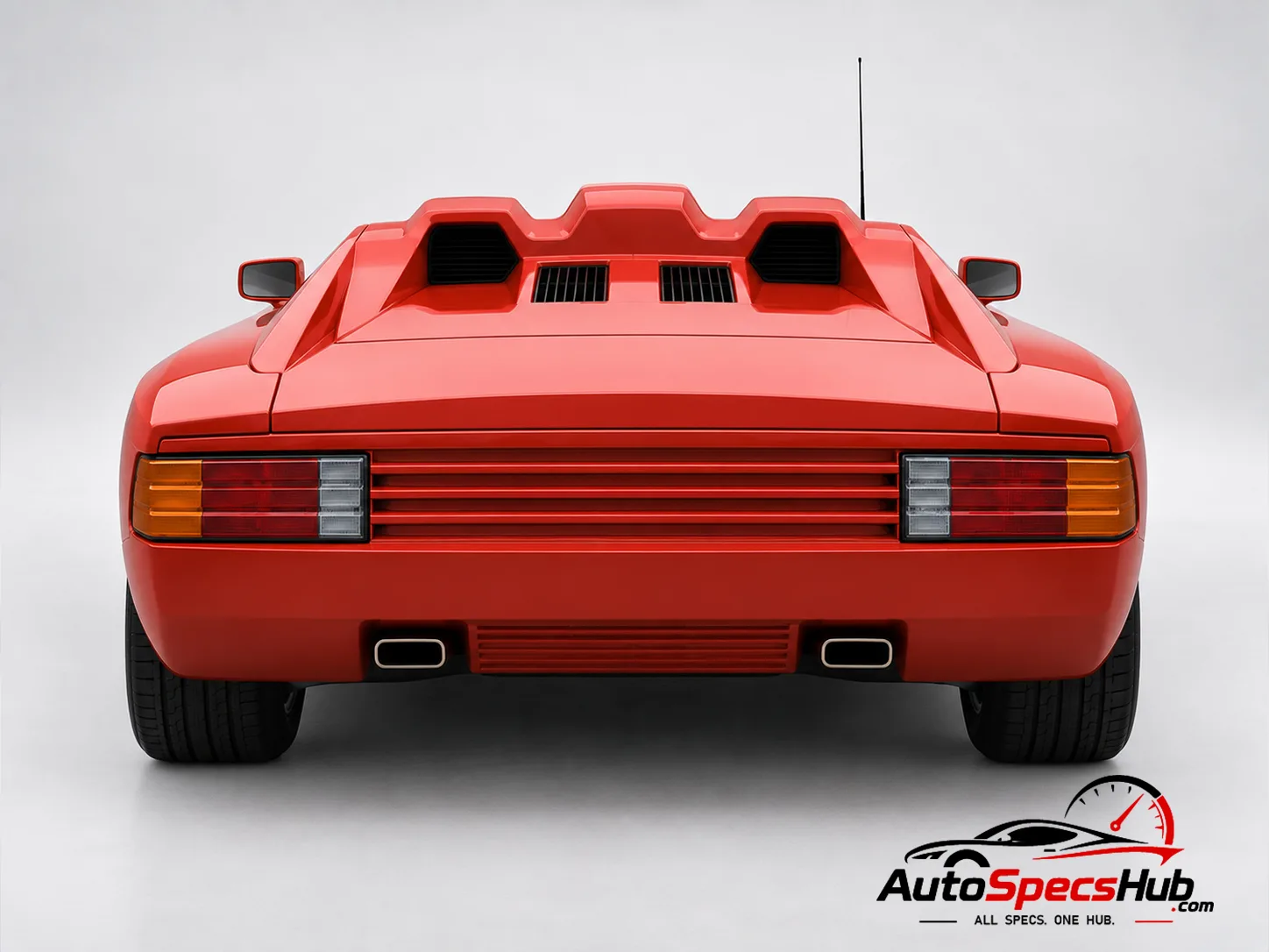 1982 Isdera Spyder 033i rear view