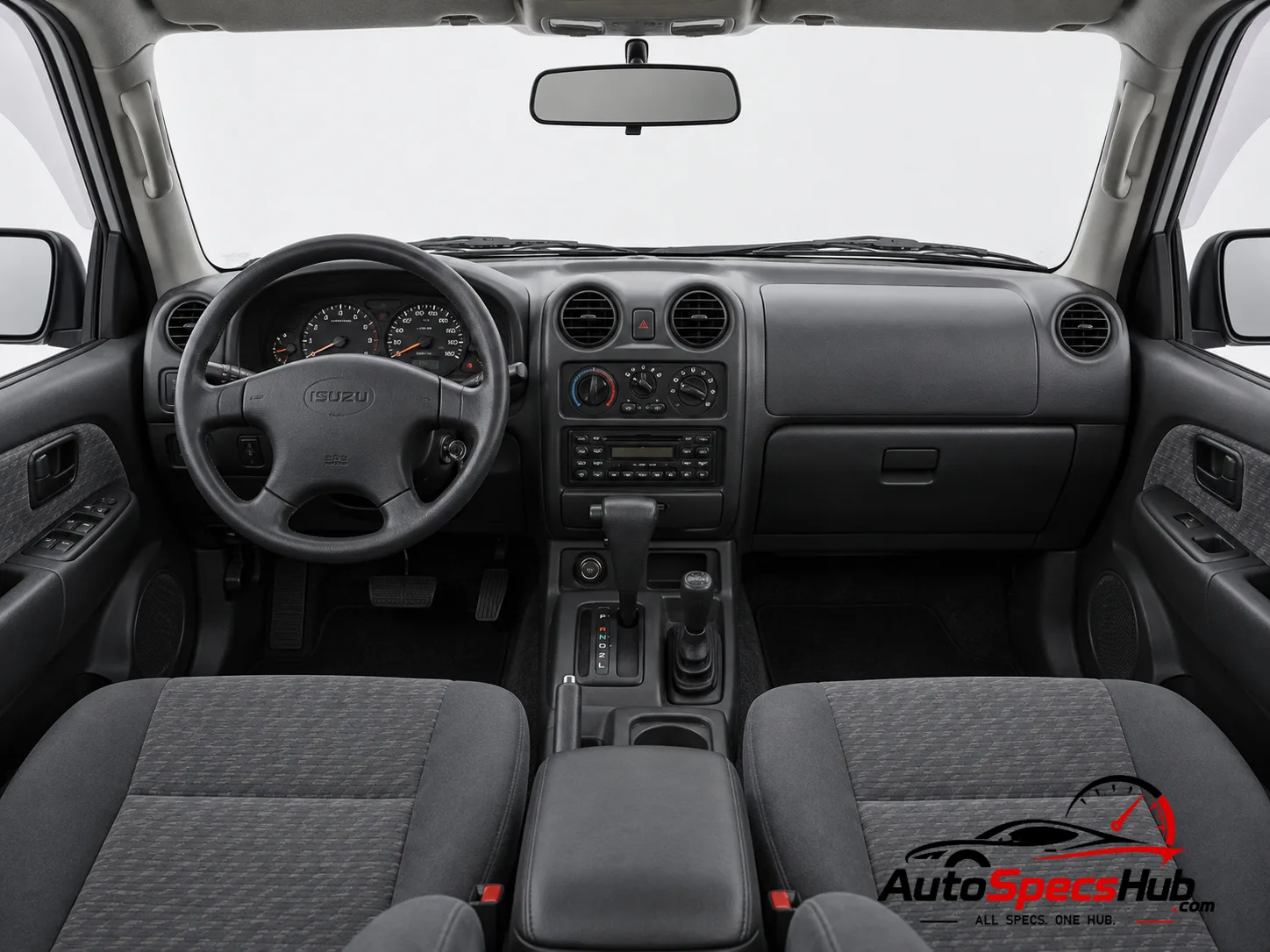1997 Isuzu VehiCROSS 3.2 interior dashboard and front cabin
