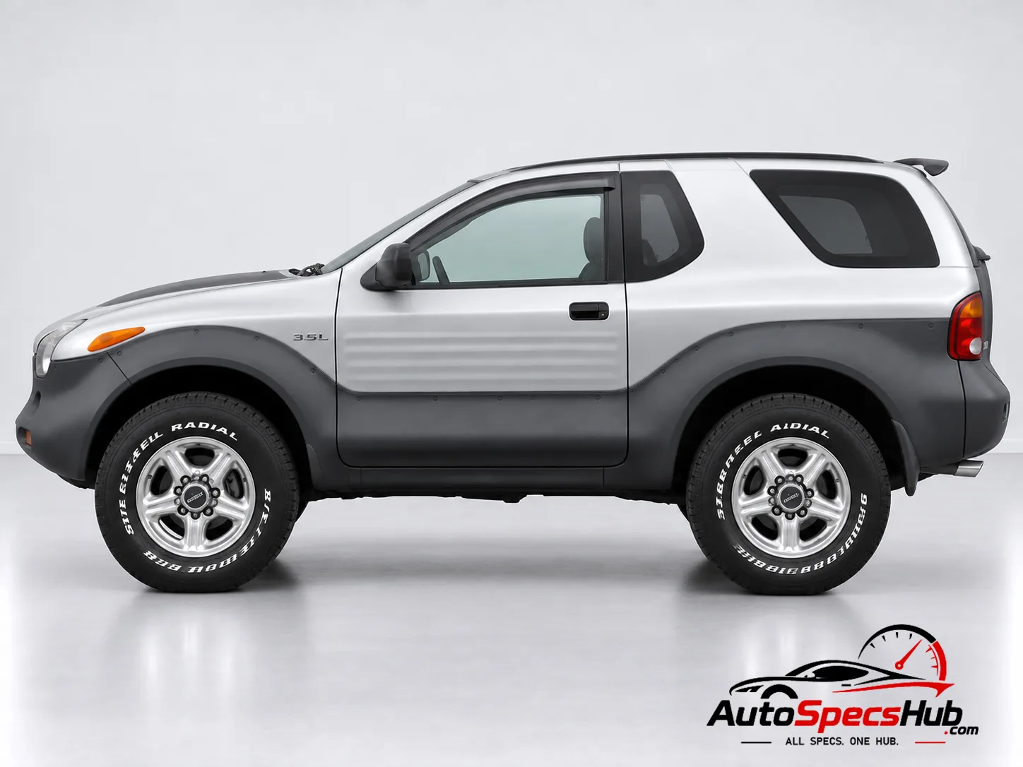1999 Isuzu VehiCROSS 3.5 side profile