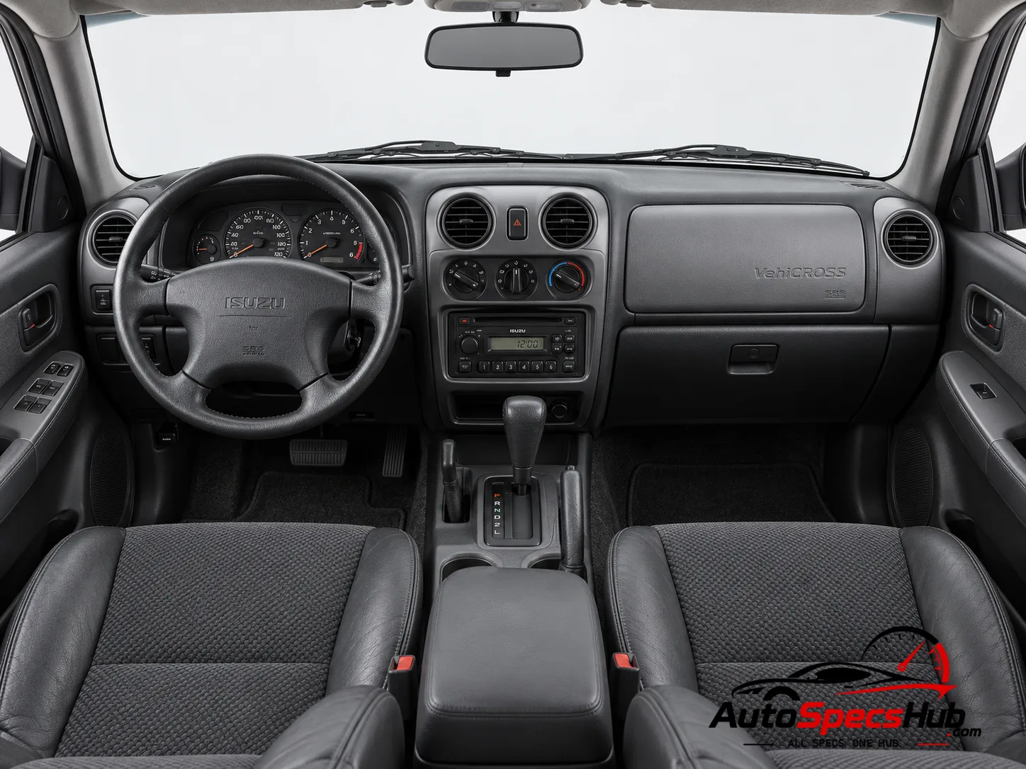 1999 Isuzu VehiCROSS 3.5 interior dashboard and front cabin