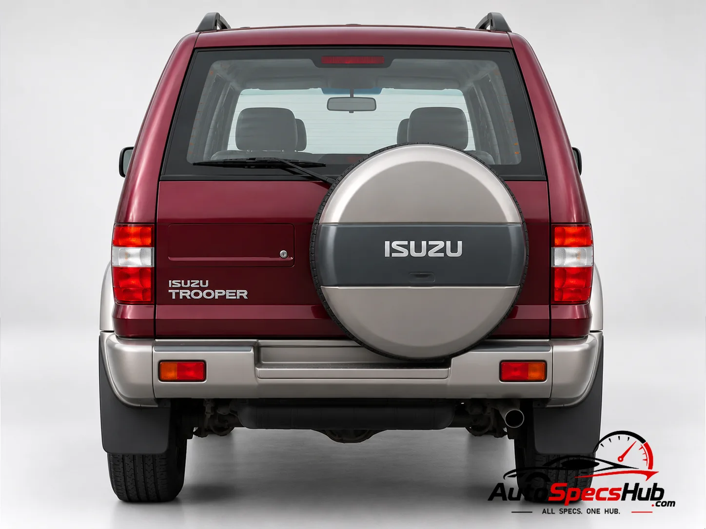 2000 Isuzu Trooper 3.5 V6 rear view