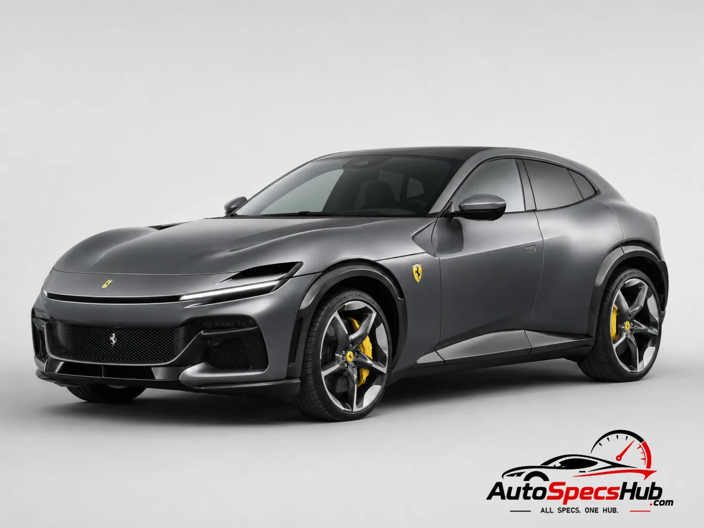2022 Ferrari Purosangue front three-quarter view