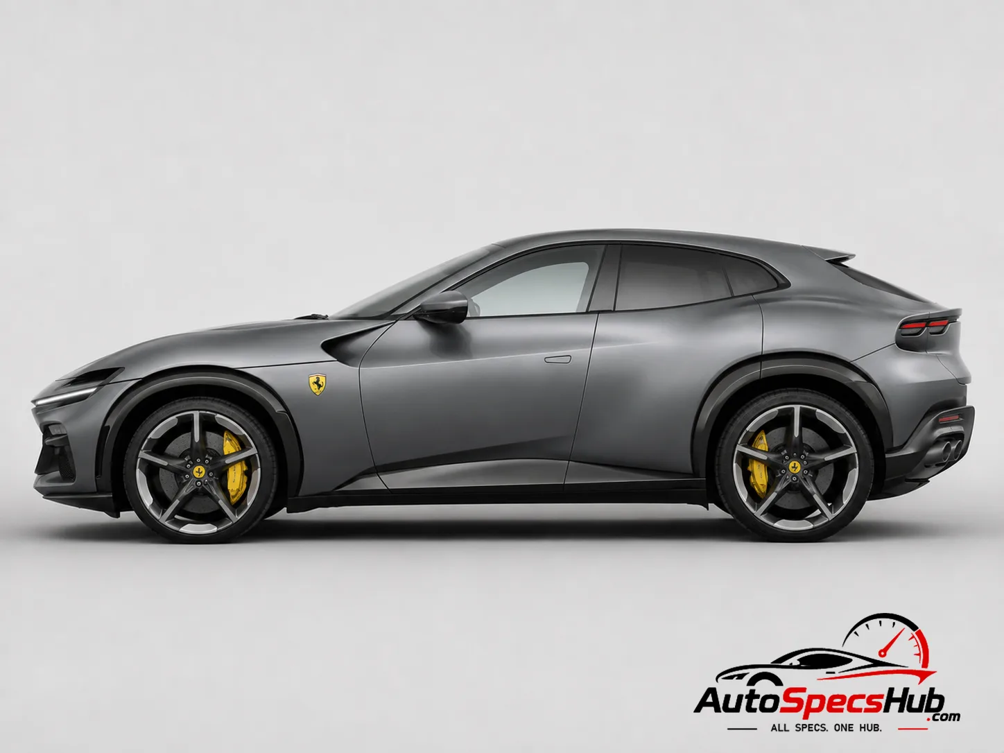 2022 Ferrari Purosangue side profile