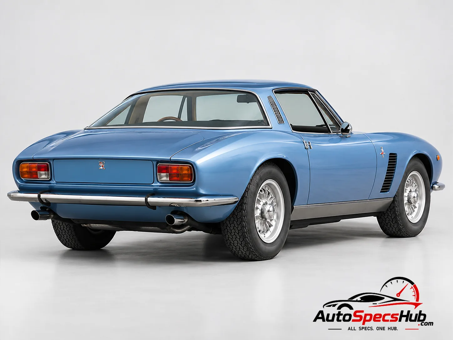 1965 Iso Grifo 300 rear three-quarter view