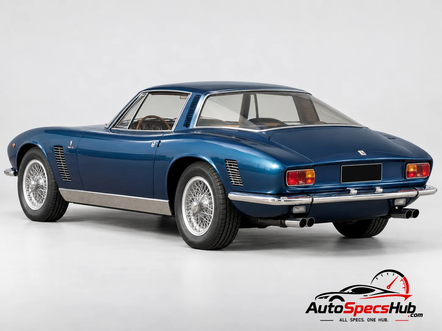 1965 Iso Grifo 365 rear three-quarter view