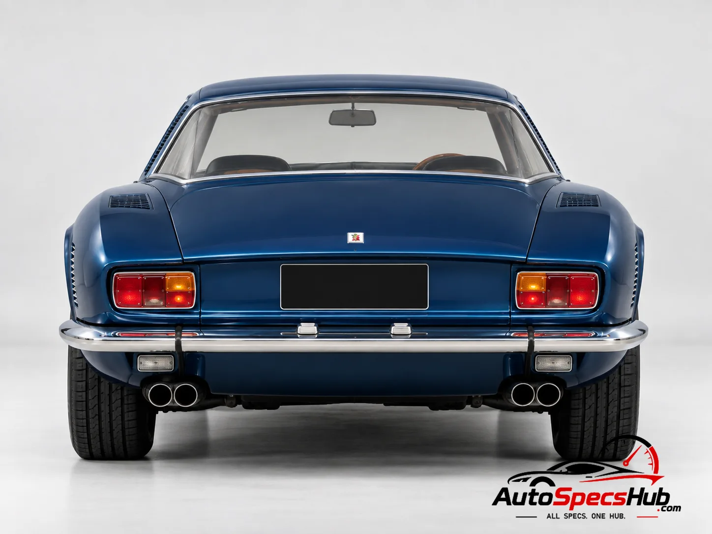 1965 Iso Grifo 365 rear view