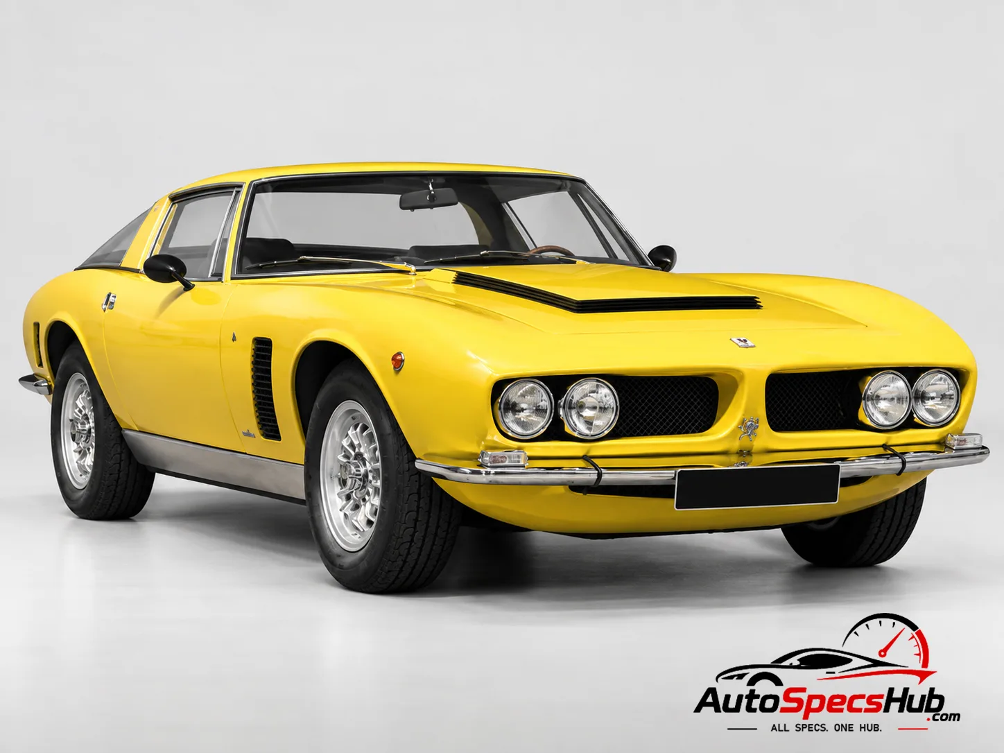 1968 Iso Grifo 7 Litri front three-quarter view