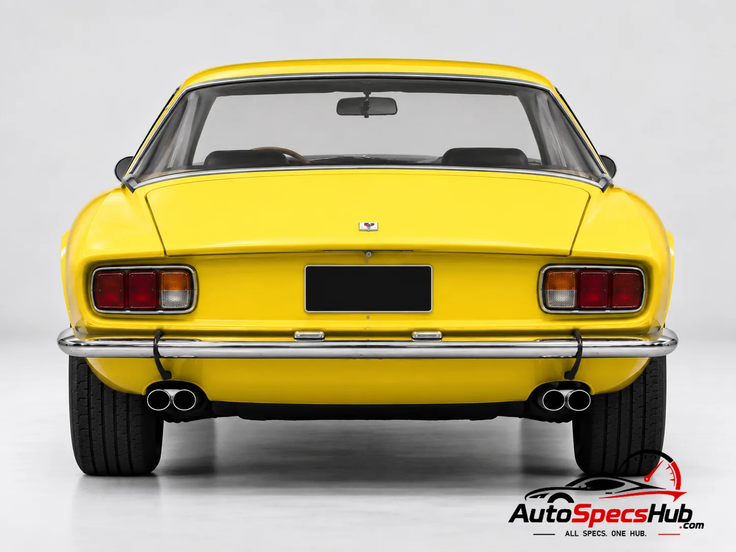 1968 Iso Grifo 7 Litri rear view