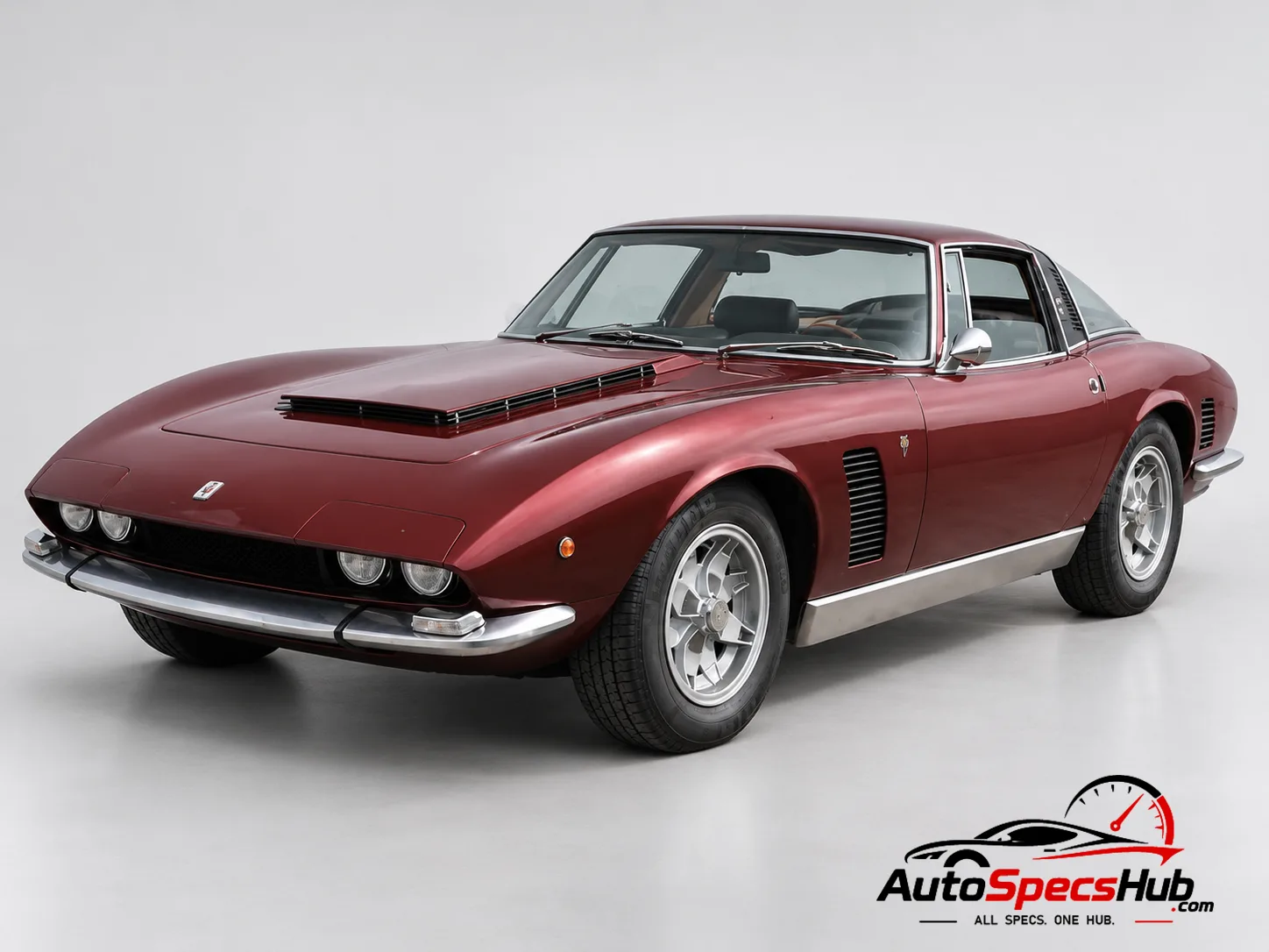 1970 Iso Grifo IR-9 (Can-Am) front three-quarter view