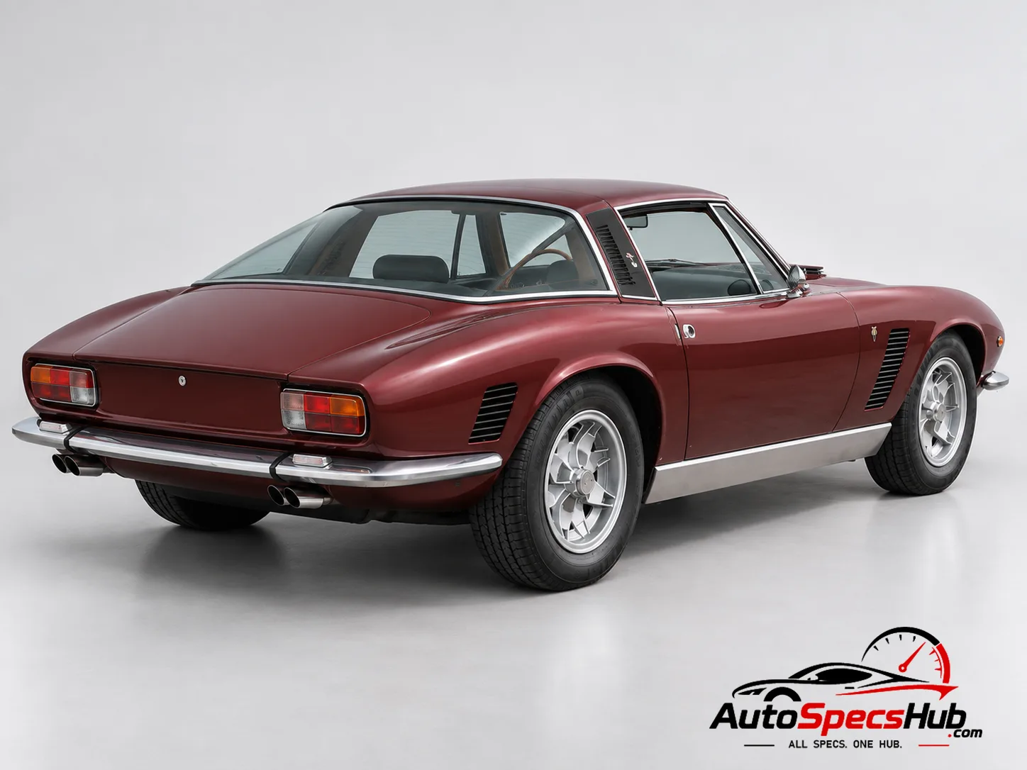 1970 Iso Grifo IR-9 (Can-Am) rear three-quarter view