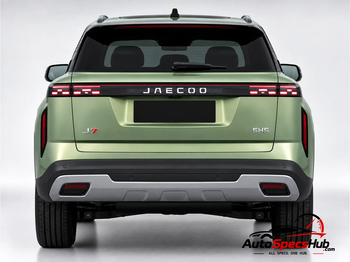 2024 JAECOO J7 SHS rear view
