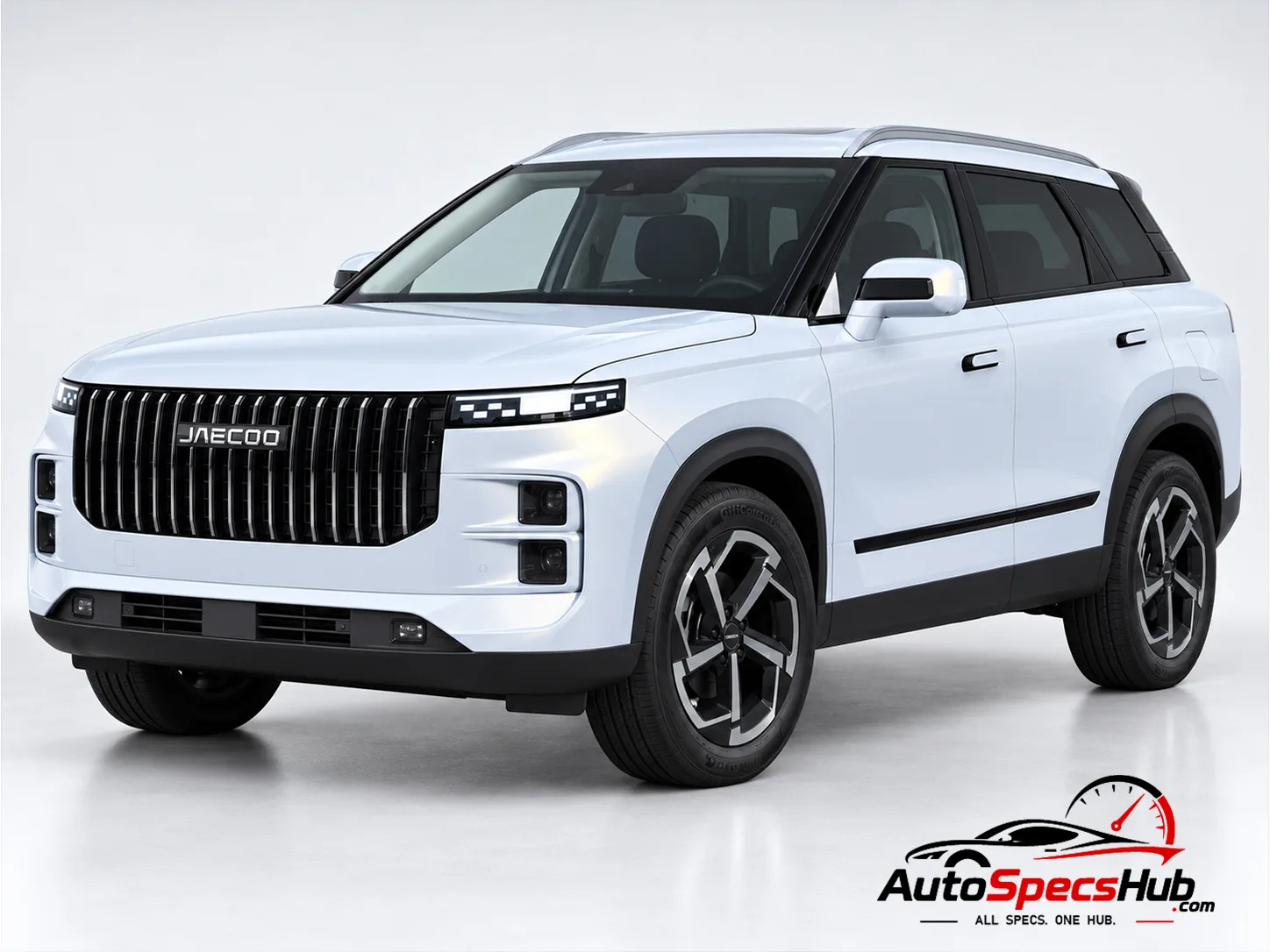2024 JAECOO J7 1.6T AWD front three-quarter view