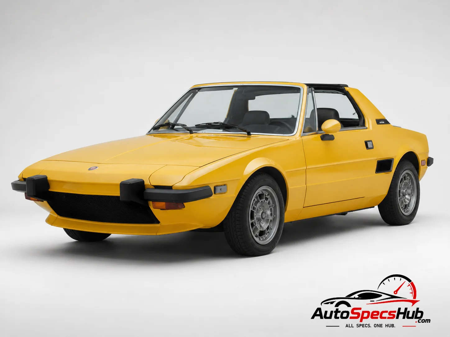 1972 Fiat Bertone X 1/9 front three-quarter view