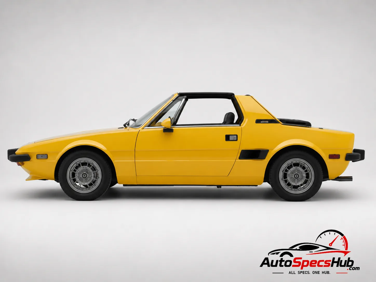 1972 Fiat Bertone X 1/9 side profile