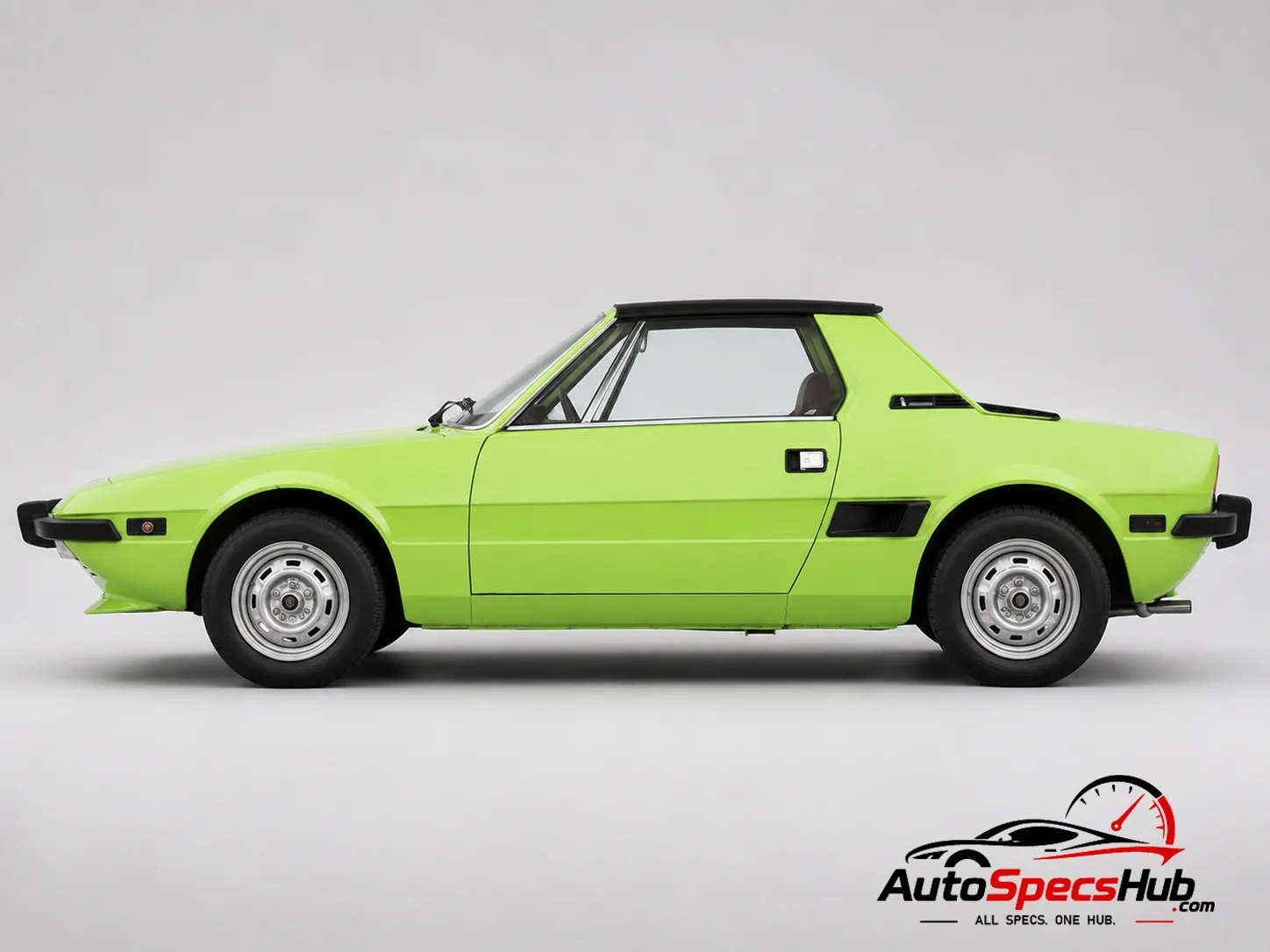 1972 Fiat Bertone X 1/9 Injection side profile