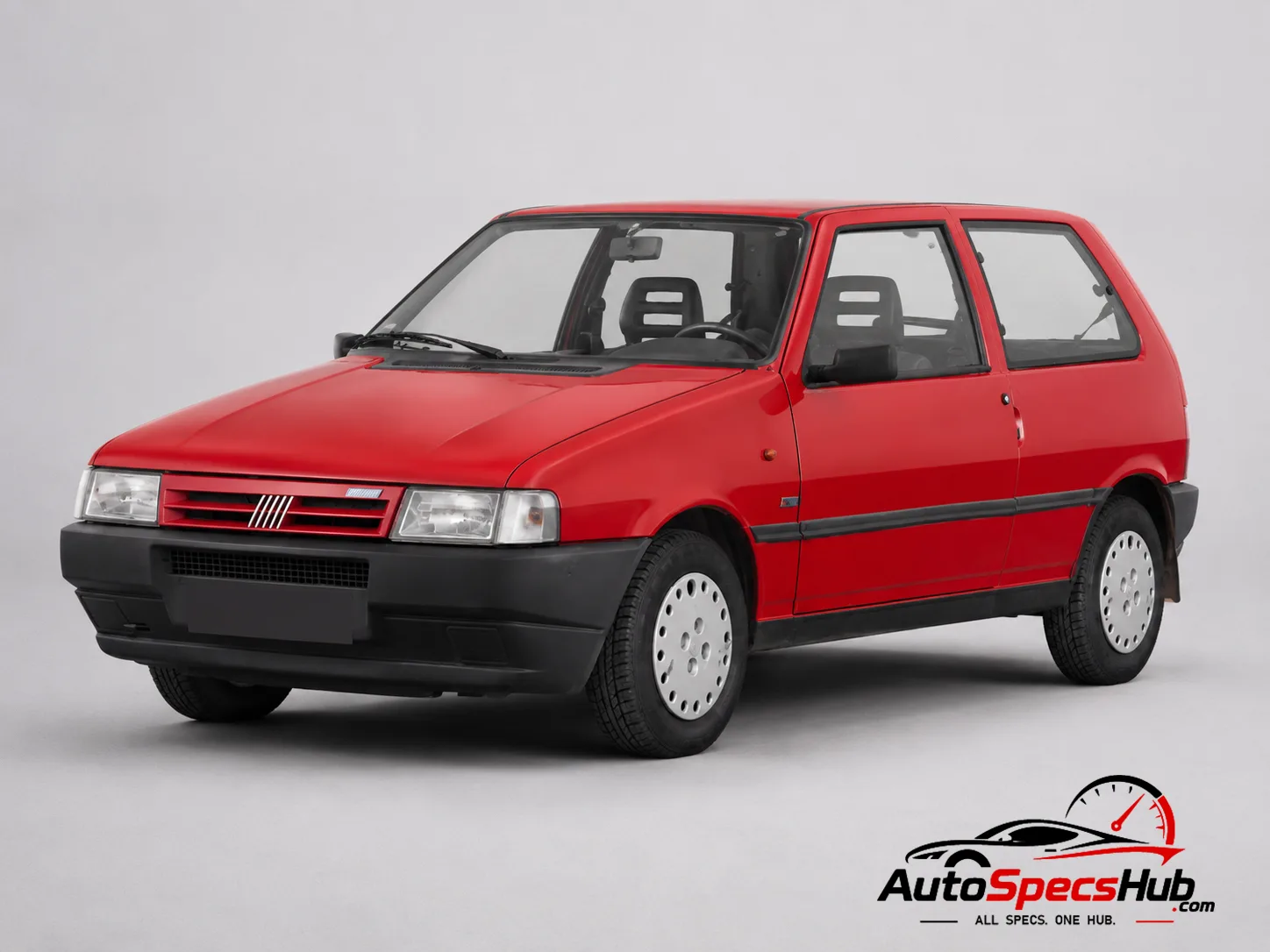 1990 Fiat Uno 1.0 front three-quarter view