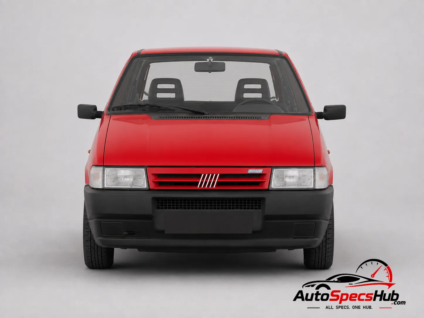 1990 Fiat Uno 1.0 front view