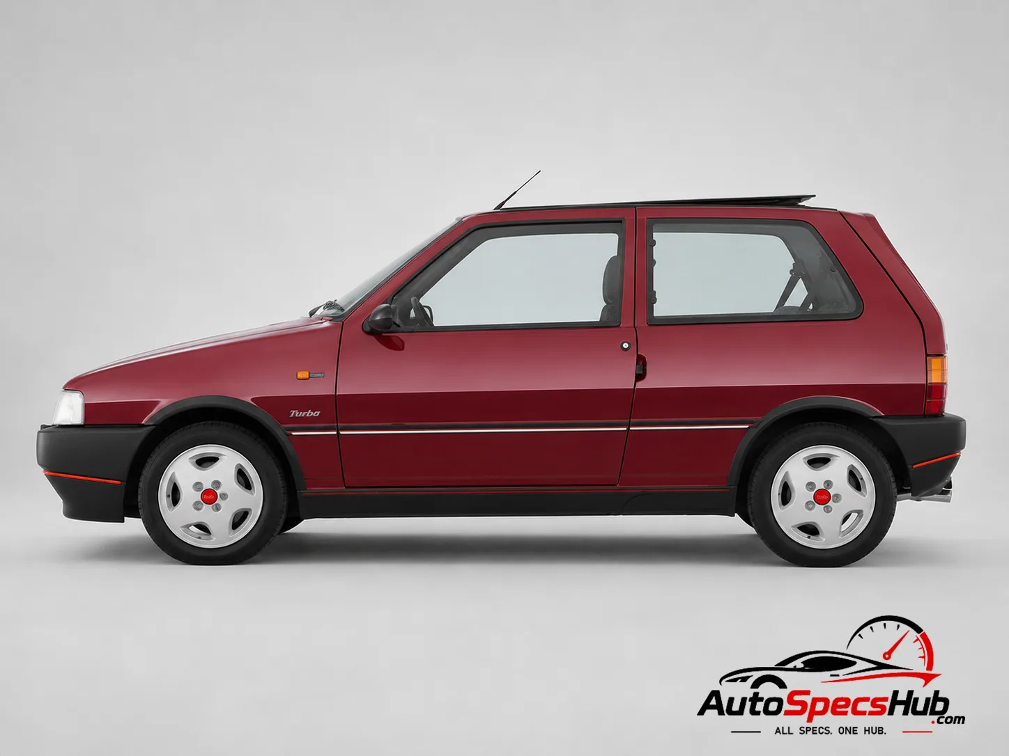 1990 Fiat Uno DS side profile