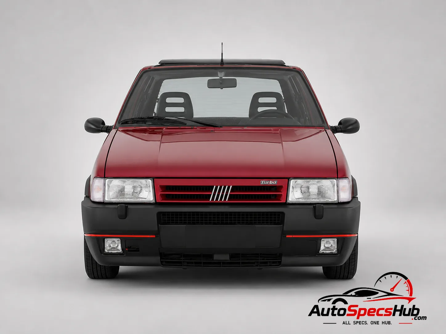 1990 Fiat Uno DS front view