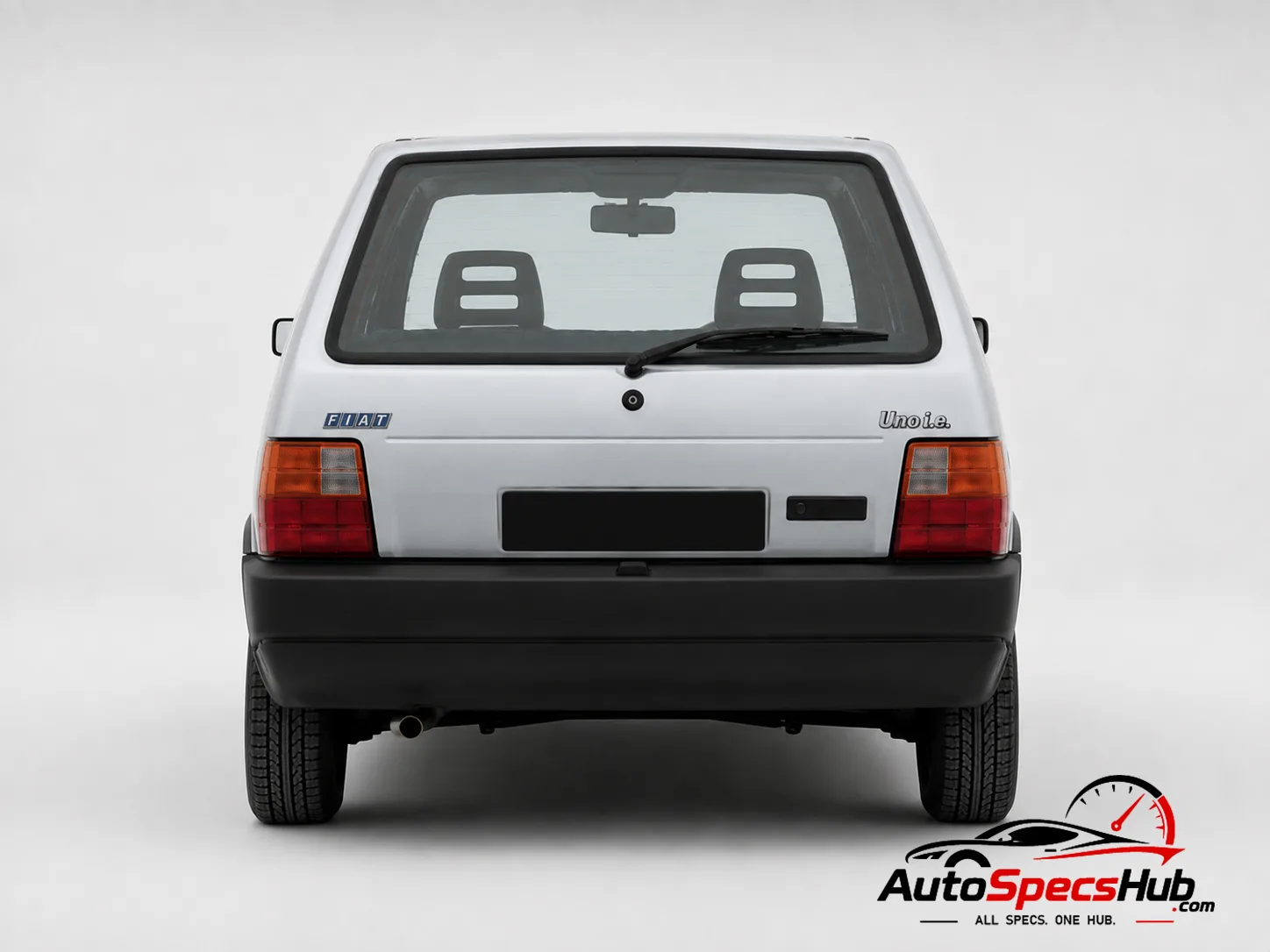1990 Fiat Uno 1.1 i.e. S rear view