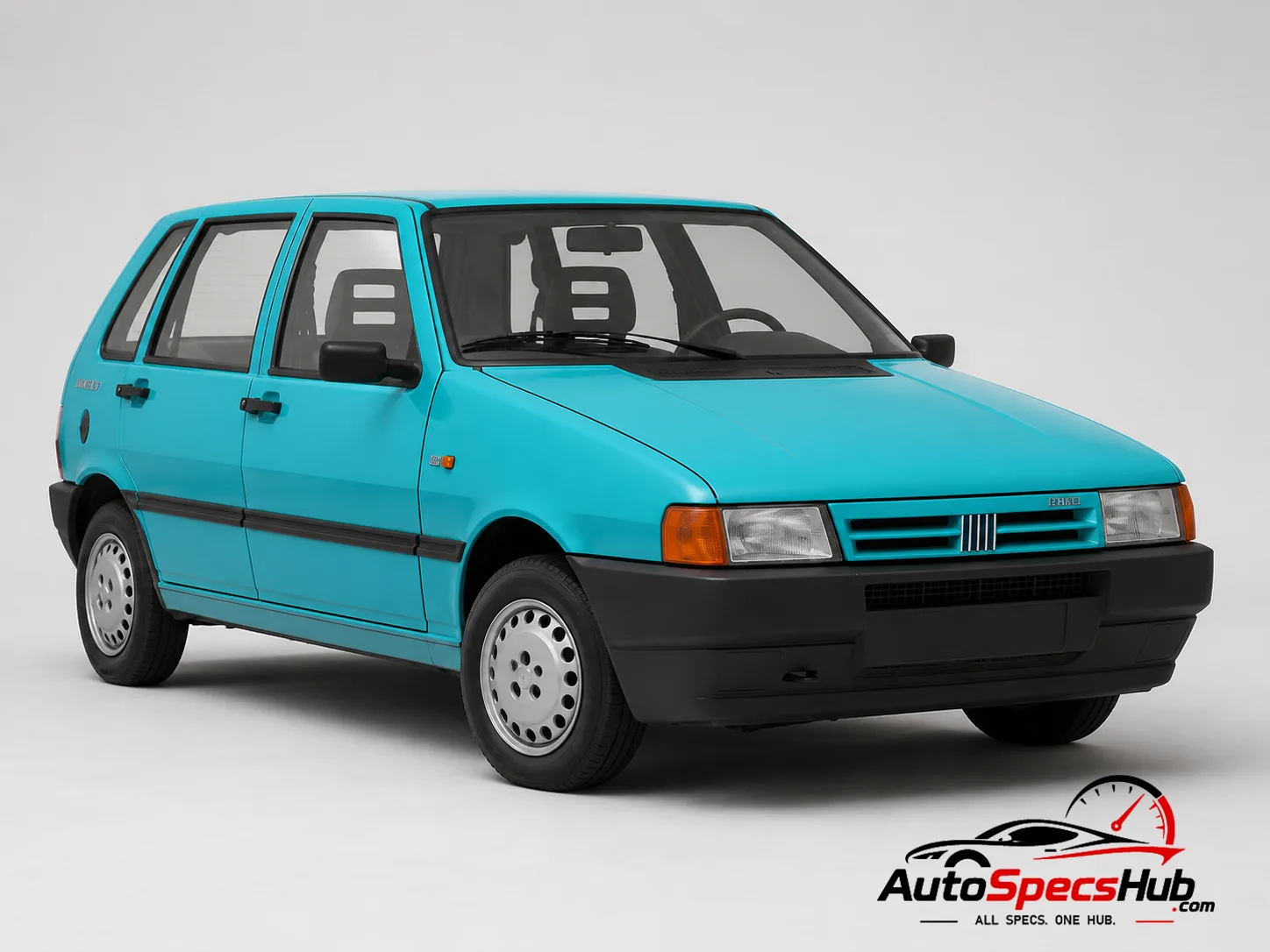1990 Fiat Uno 1.4 i.e. S front three-quarter view