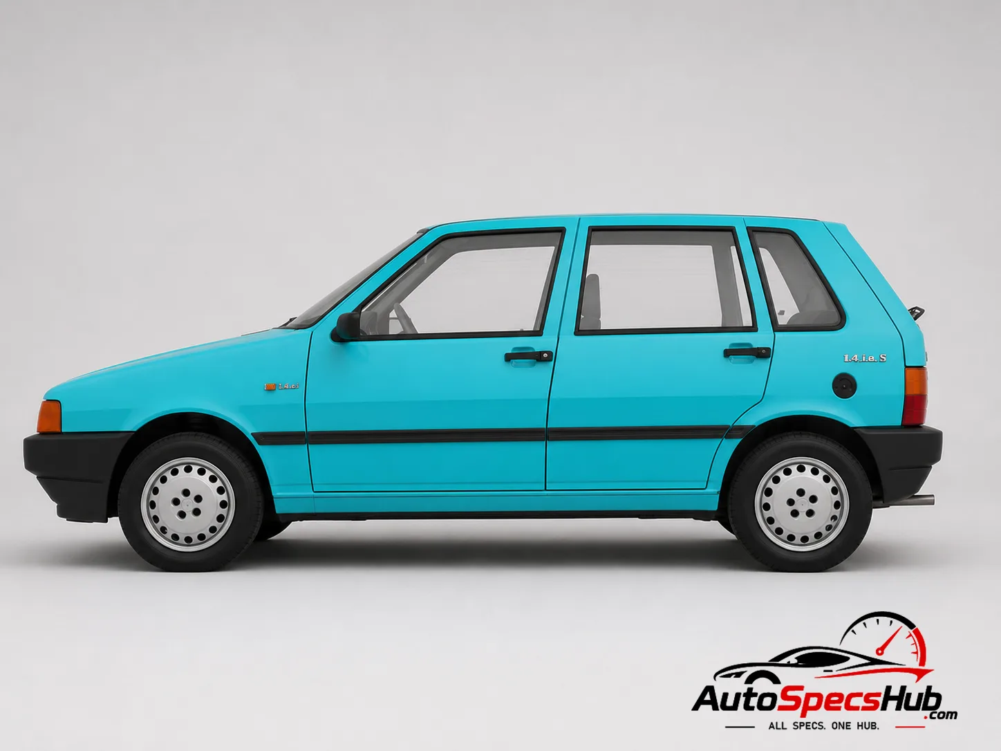 1990 Fiat Uno 1.4 i.e. S side profile