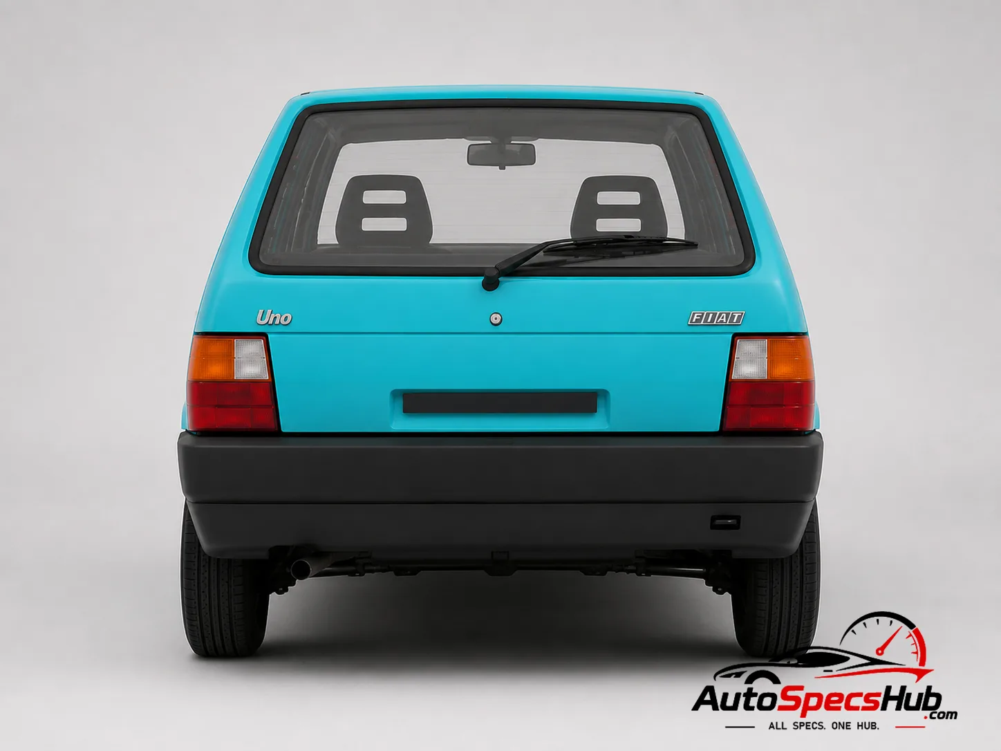 1990 Fiat Uno 1.4 i.e. S rear view
