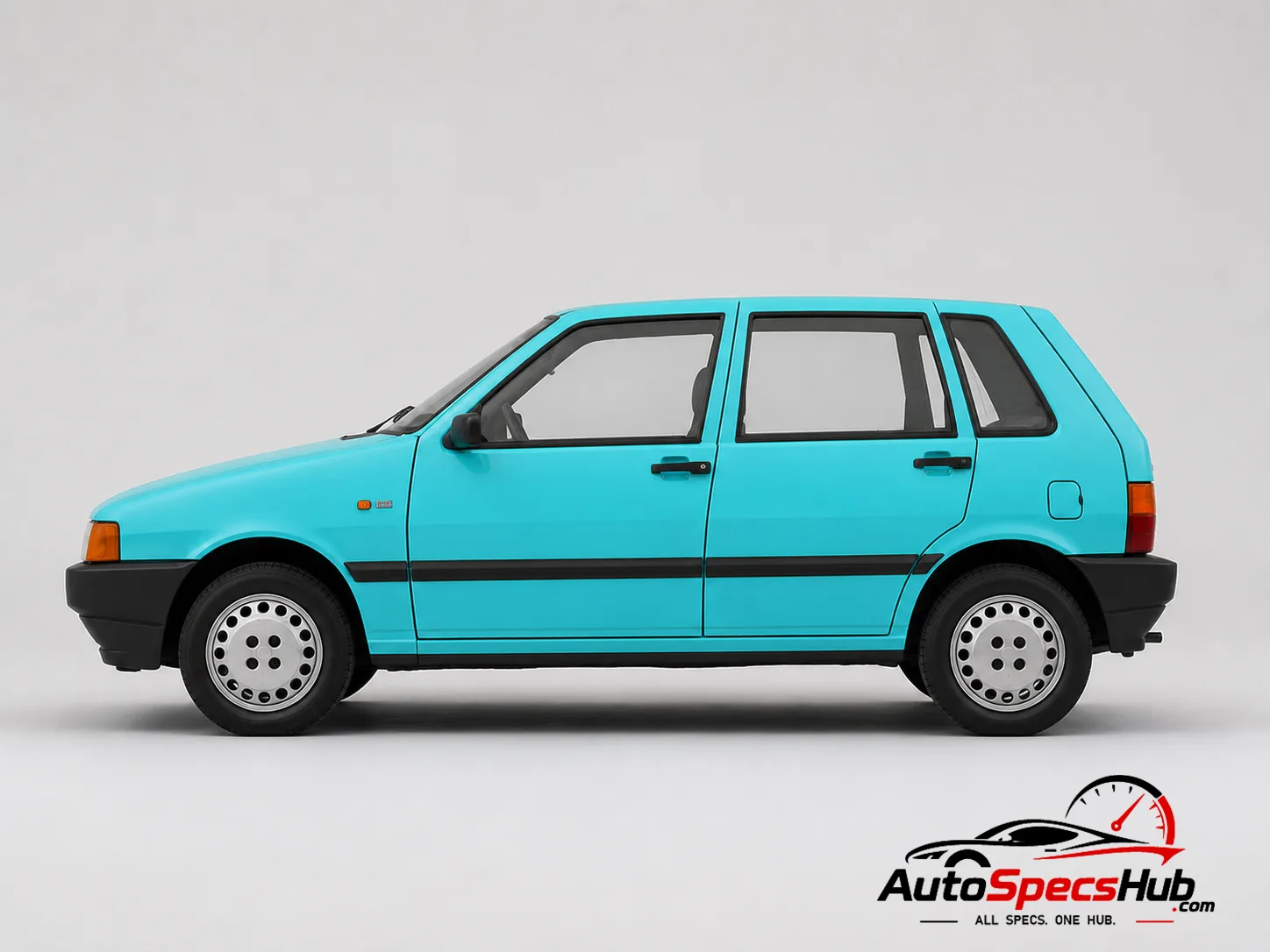 1990 Fiat Uno 1.0 i.e. side profile