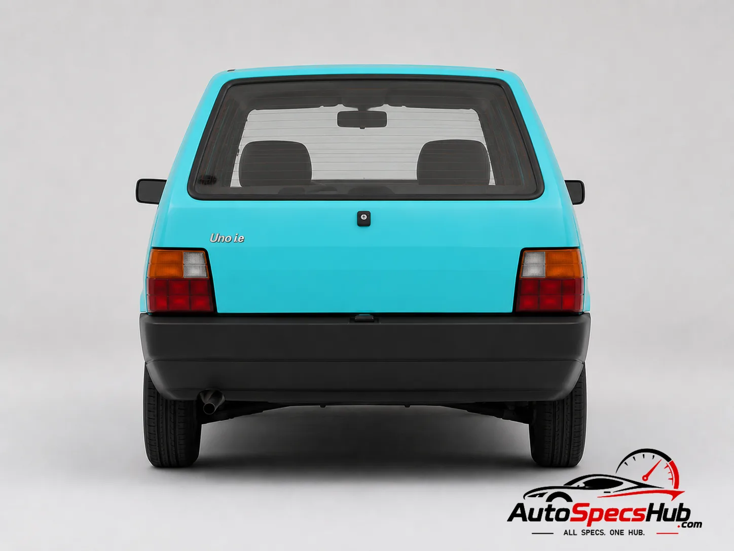 1990 Fiat Uno 1.0 i.e. rear view