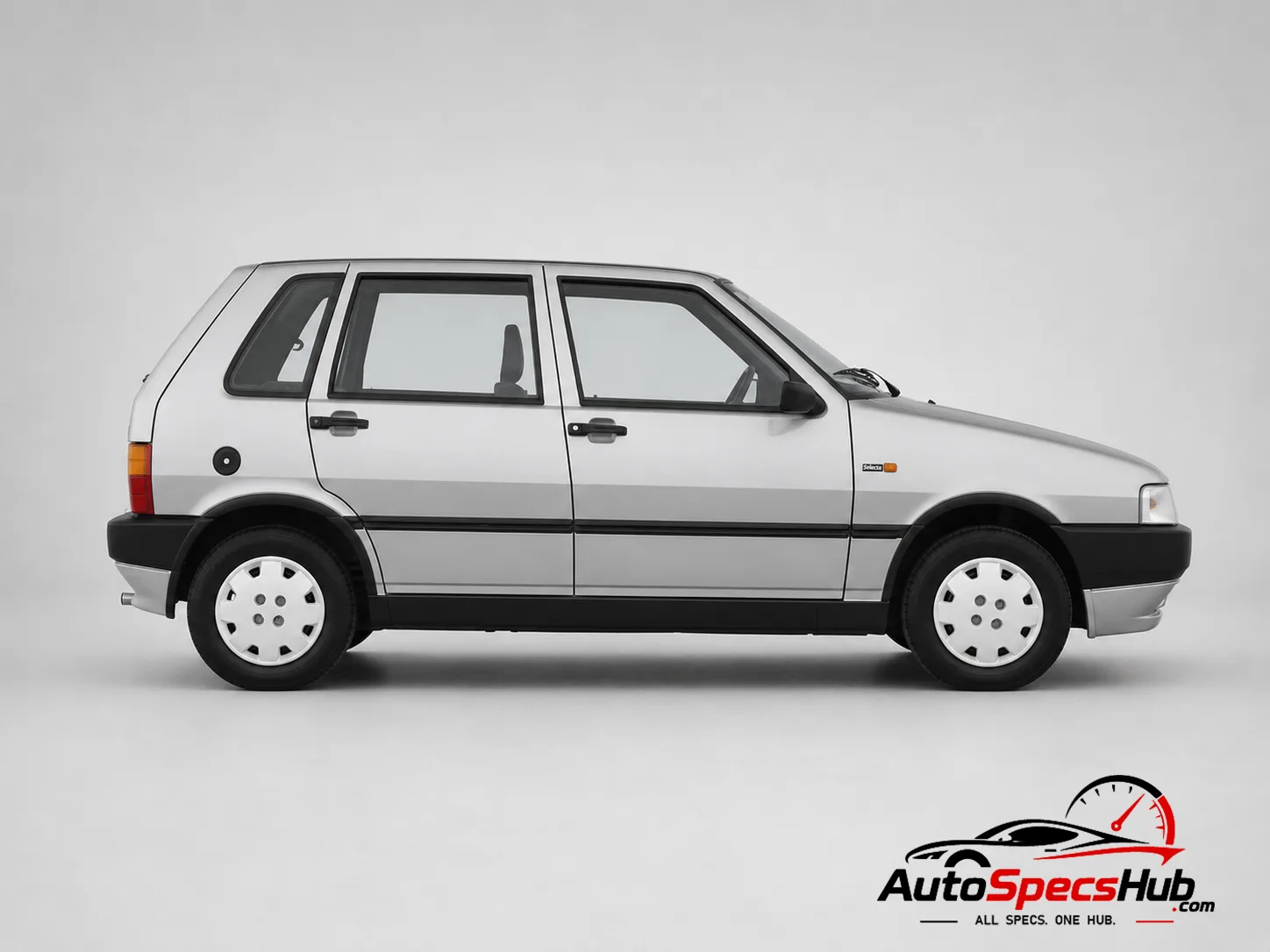 1990 Fiat Uno Selecta side profile
