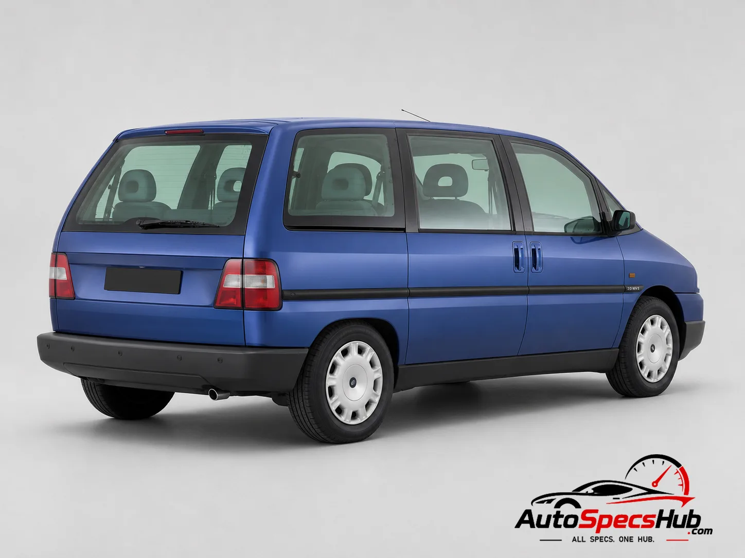 1998 Fiat Ulysse 2.0 16v S rear three-quarter view