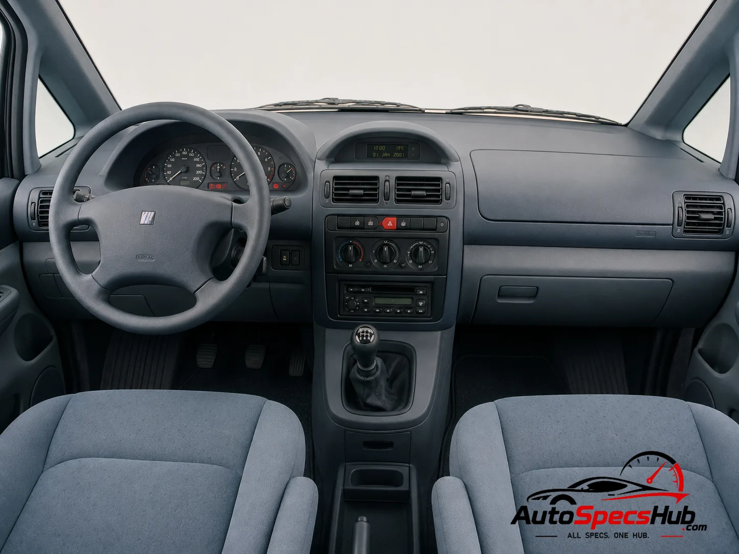 1998 Fiat Ulysse 2.0 16v S interior dashboard and front cabin