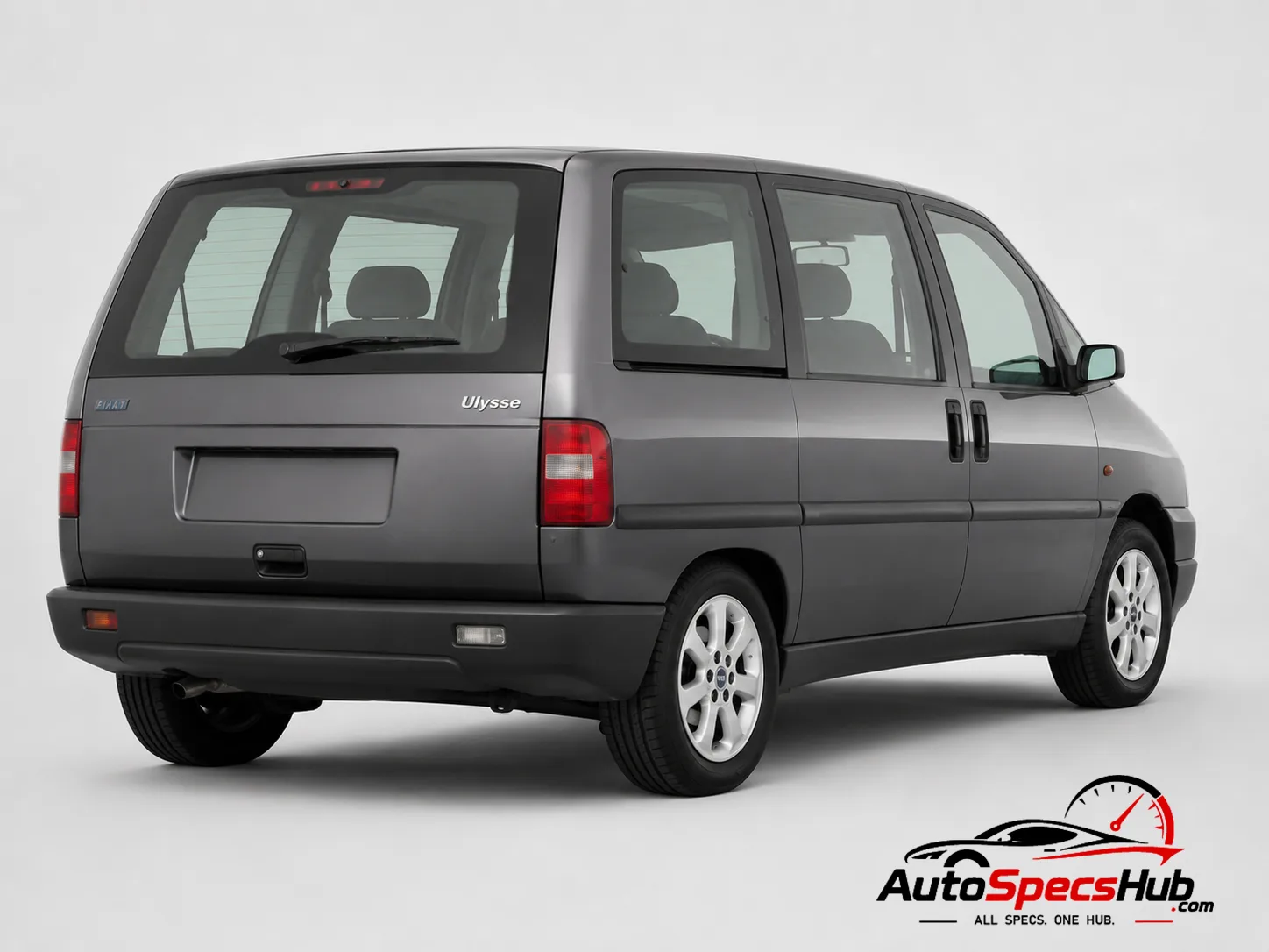 1996 Fiat Ulysse 2.1 TD EL rear three-quarter view