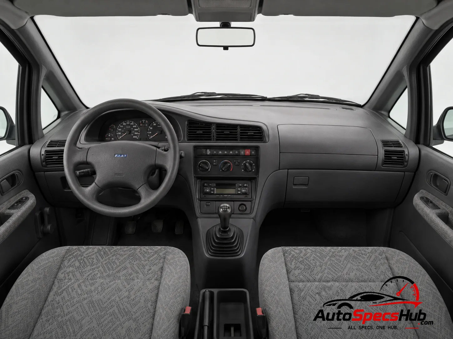1996 Fiat Ulysse 2.1 TD EL interior dashboard and front cabin