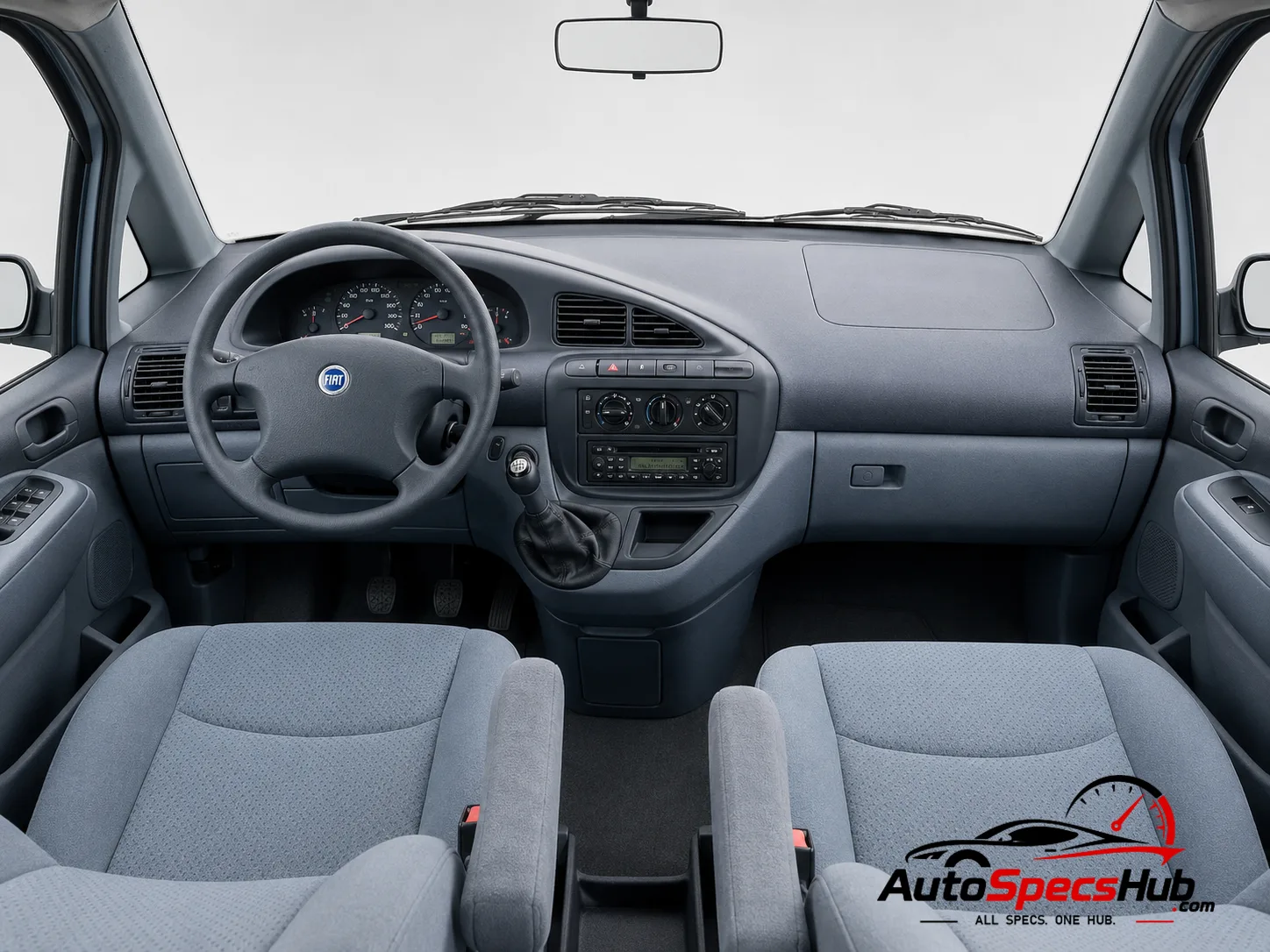 2000 Fiat Ulysse 2.0 JTD interior dashboard and front cabin