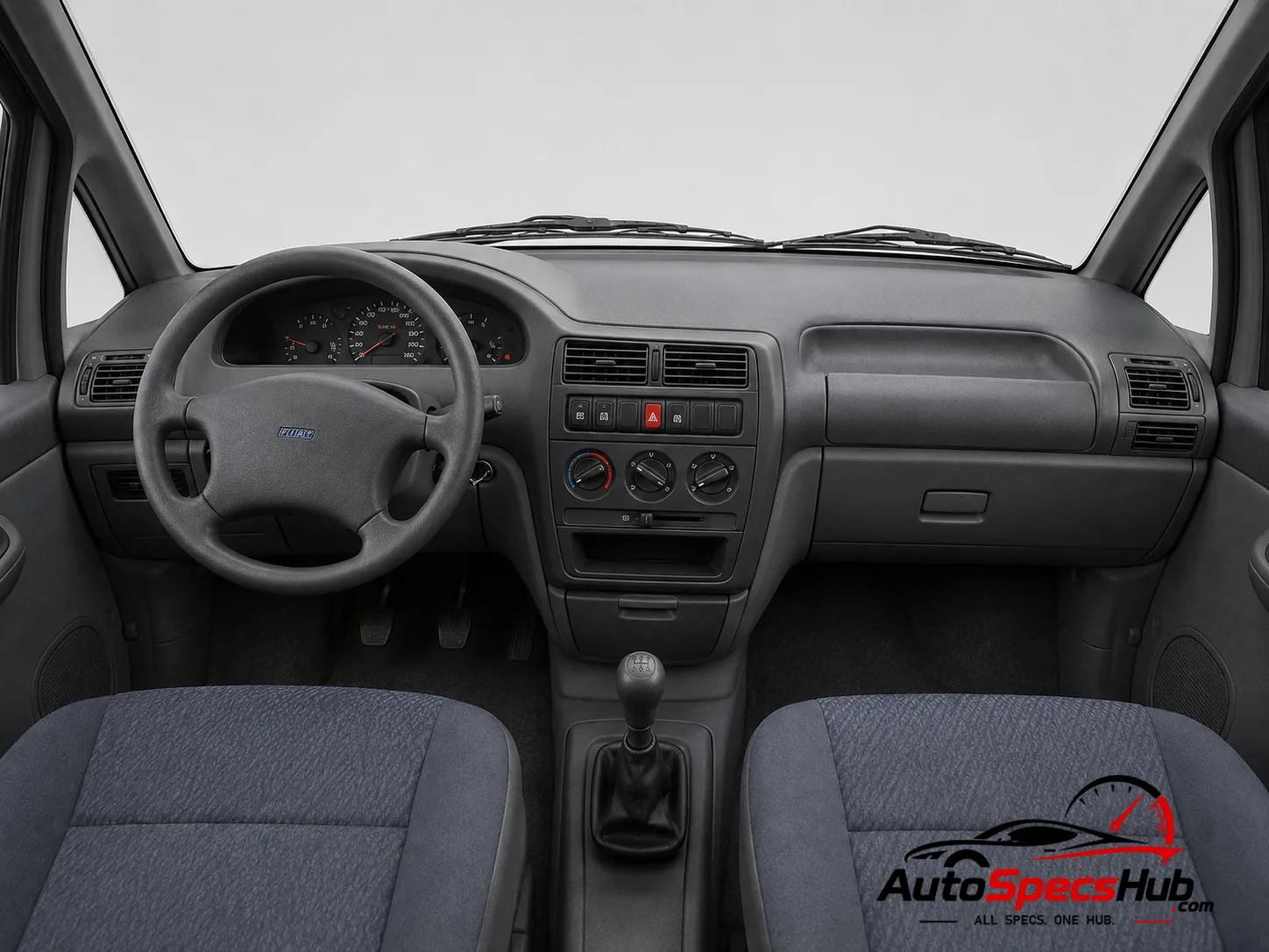 1995 Fiat Ulysse 1.9 TD S interior dashboard and front cabin