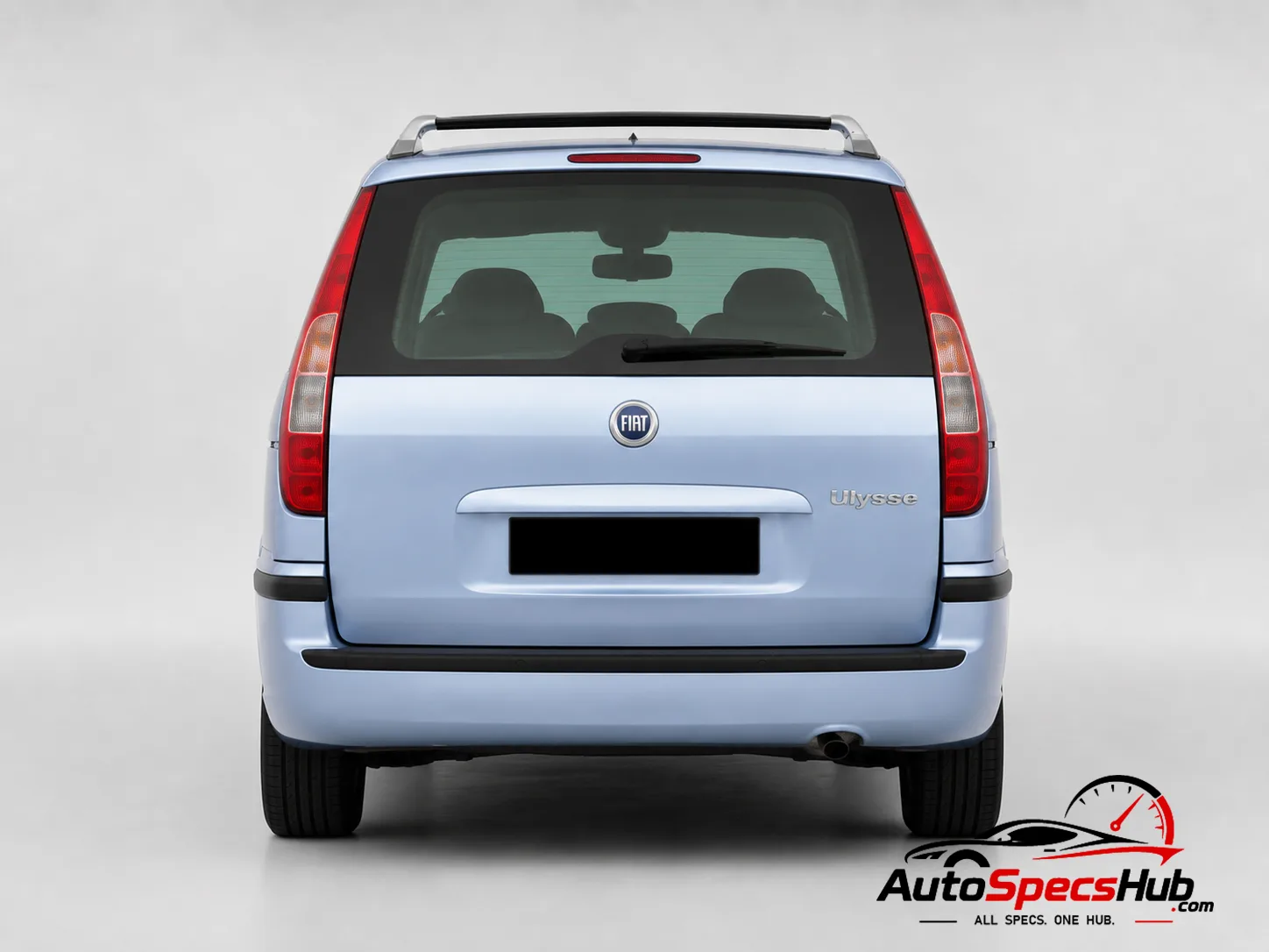 2002 Fiat Ulysse 2.0 16v JTD rear view
