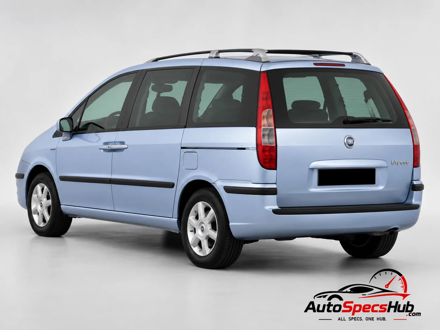 2002 Fiat Ulysse 2.2 16v JTD rear three-quarter view